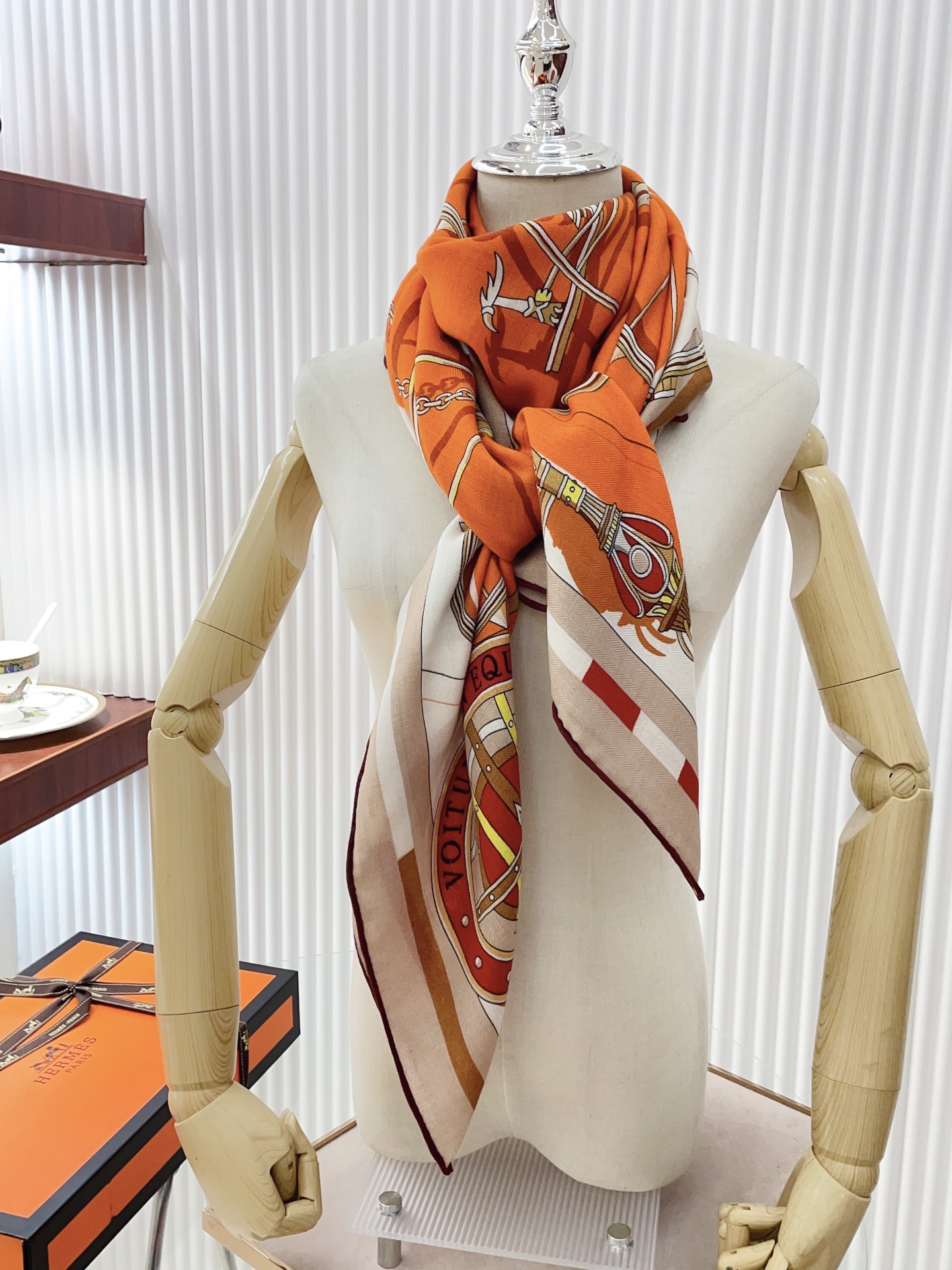 Streetwear Scarf Hermes 328800 SIZE:140cm*140cm - vstockx