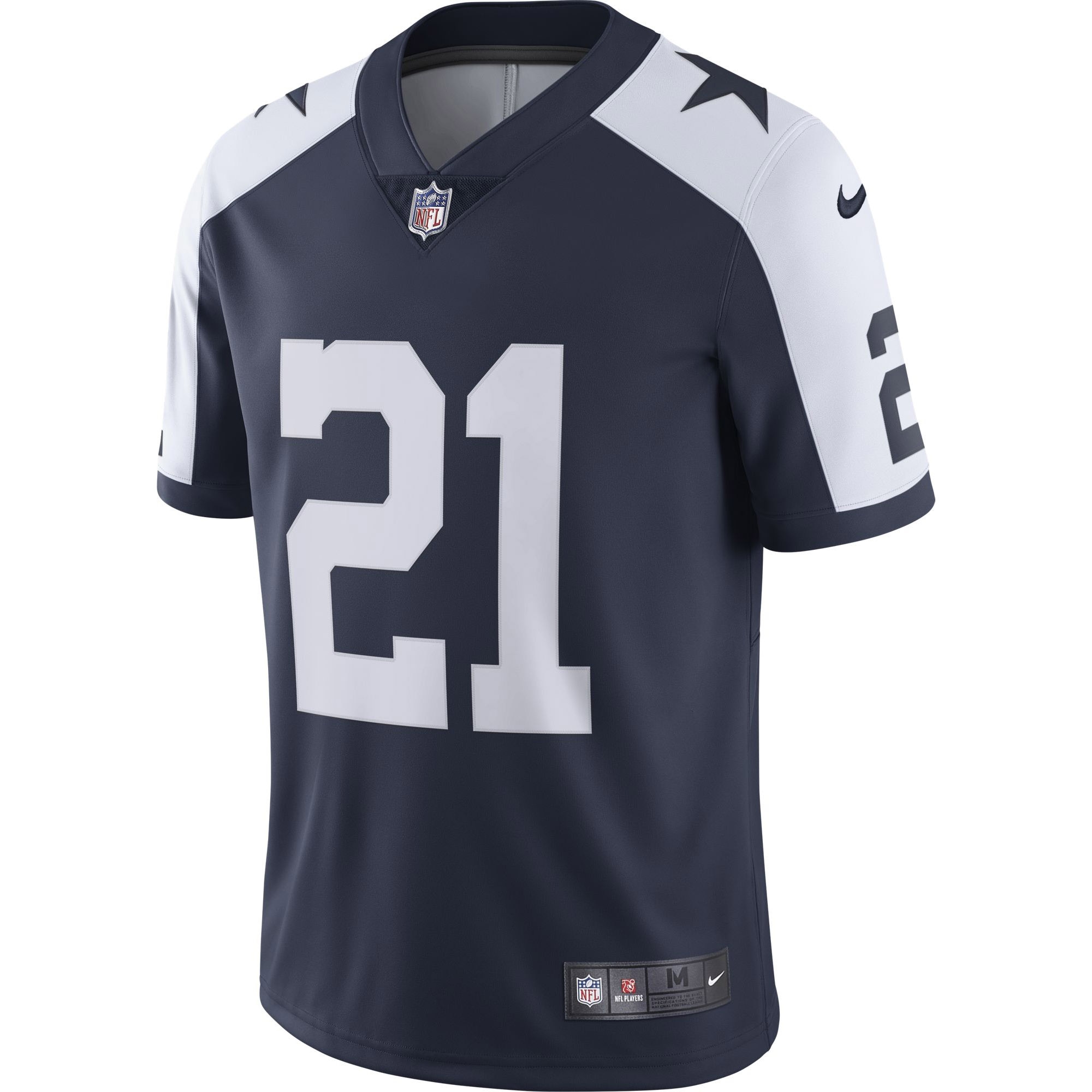 Ezekiel Elliott Dallas Cowboys Nike Alternate Vapor Limited Jersey - Navy - vstockx