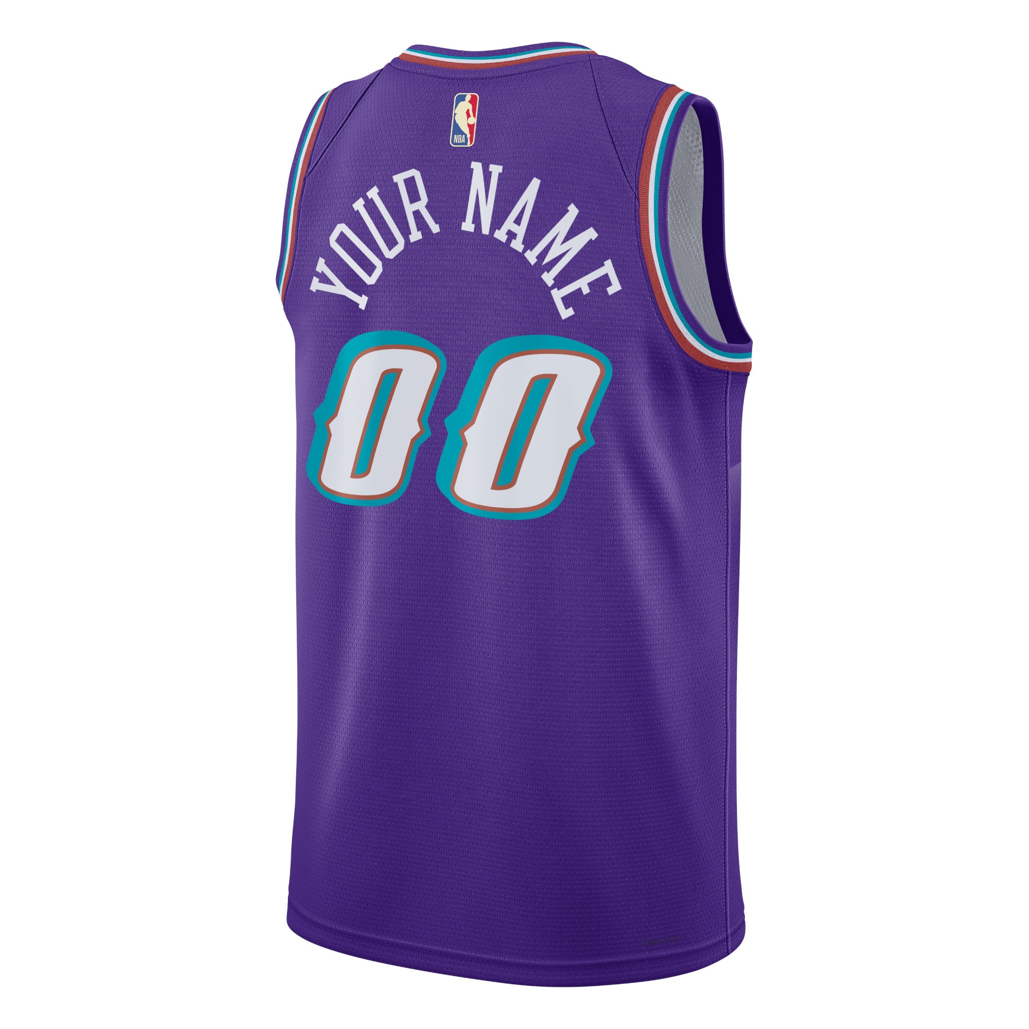 Utah Jazz Nike Unisex 2022/23 Custom Swingman Jersey - Classic Edition - Purple - vstockx