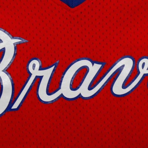 Dale Murphy Atlanta Braves Mitchell & Ness 1980 Authentic Cooperstown Collection Mesh Batting Practice Jersey - Red - vstockx