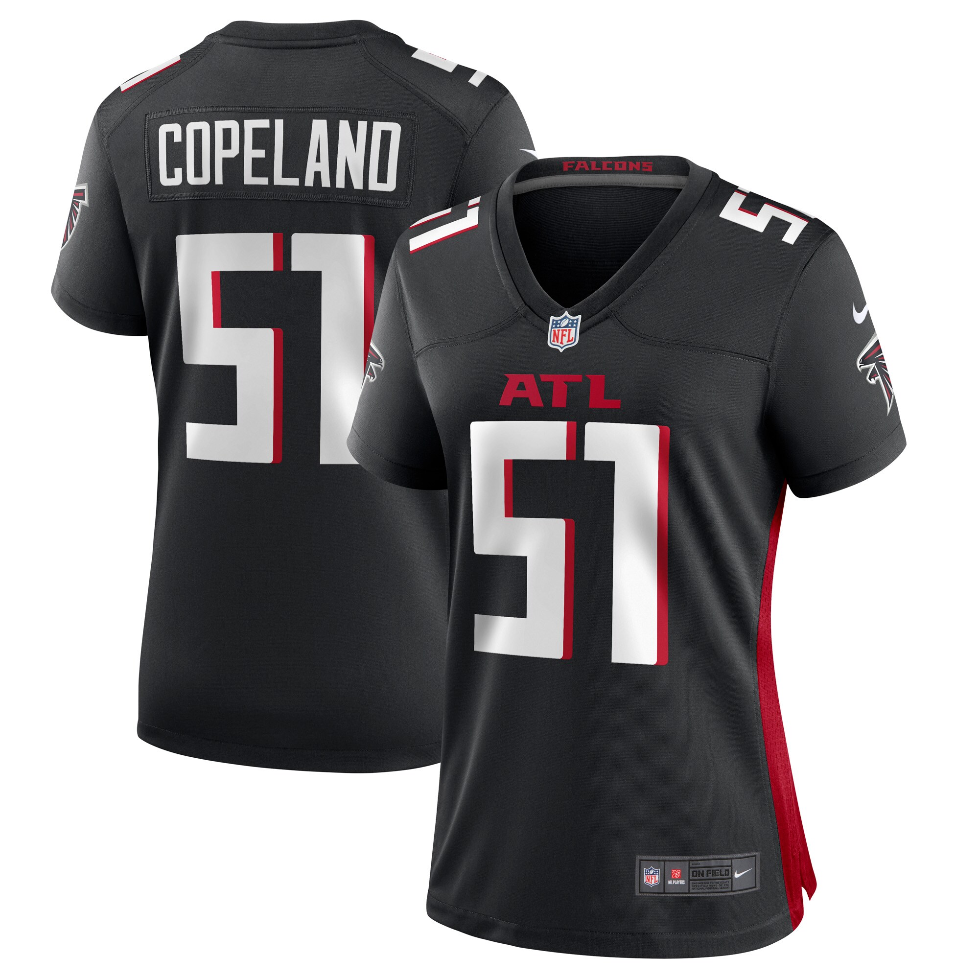 Brandon Copeland Atlanta Falcons Nike Women's Game Player Jersey - Black - vstockx