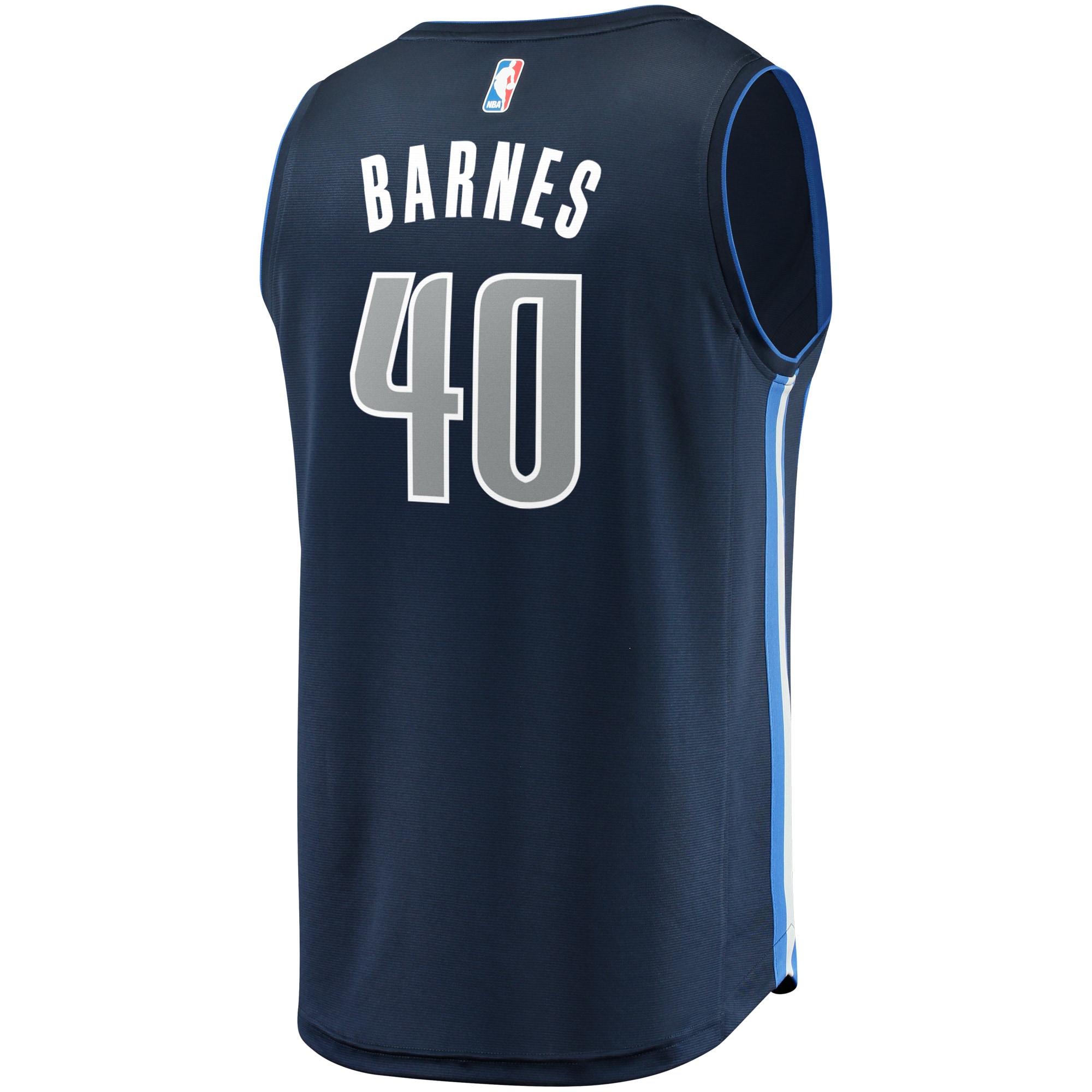 Harrison Barnes Dallas Mavericks Fanatics Branded Youth Fast Break Replica Jersey Navy - Statement Edition - vstockx