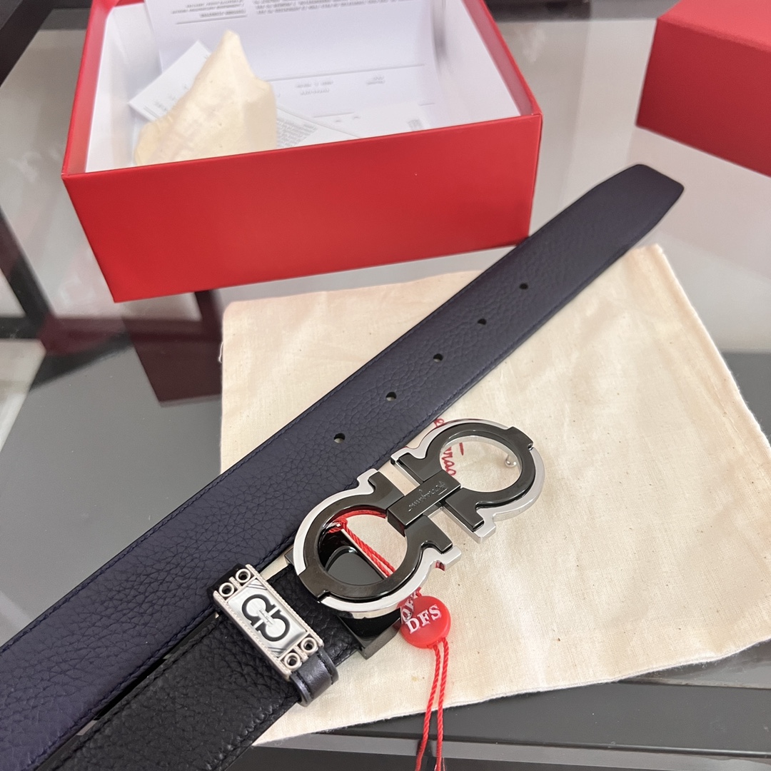 Streetwear Belt Ferragamo 320265 size:3.5cm - vstockx