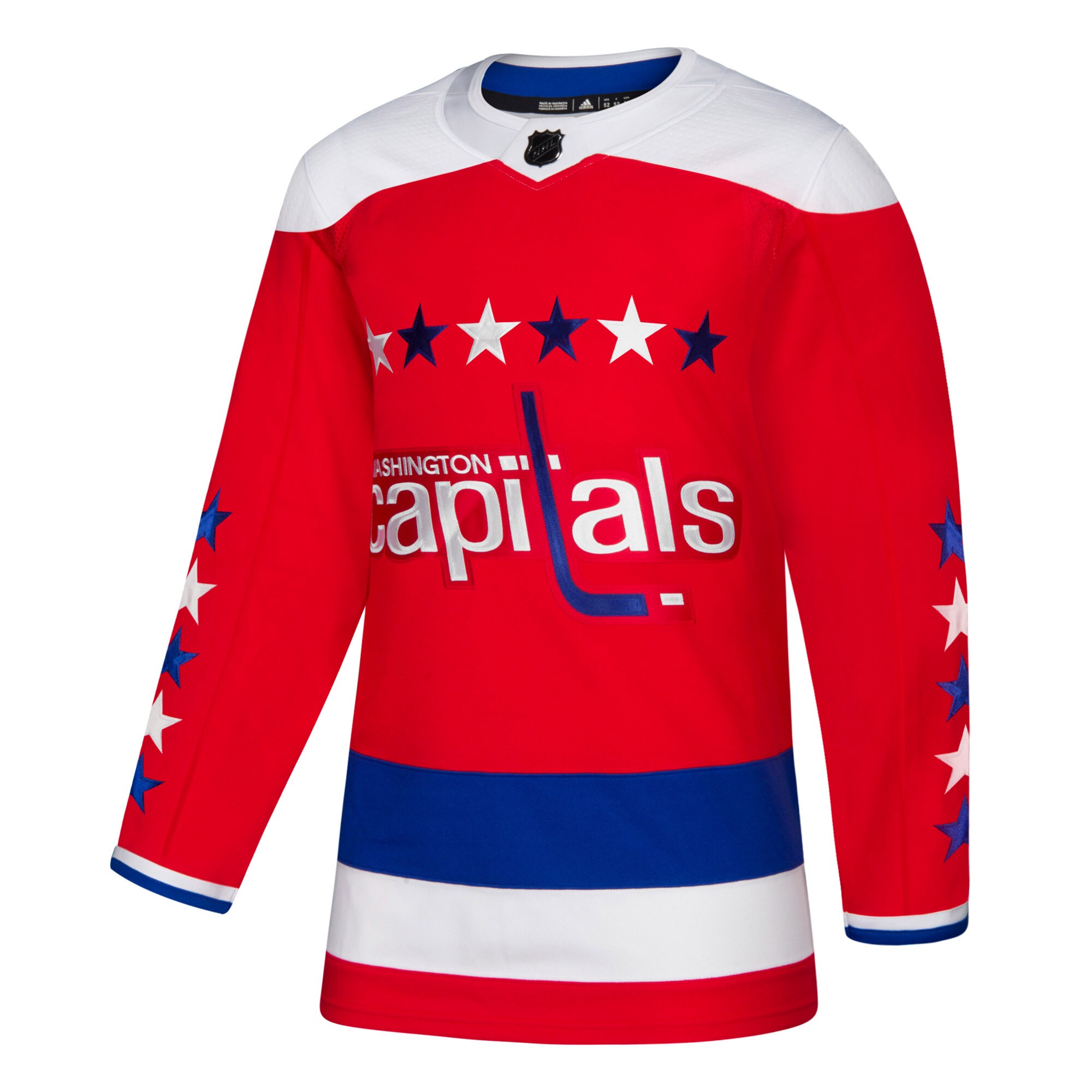 Washington Capitals adidas Alternate Authentic Jersey - Red - vstockx