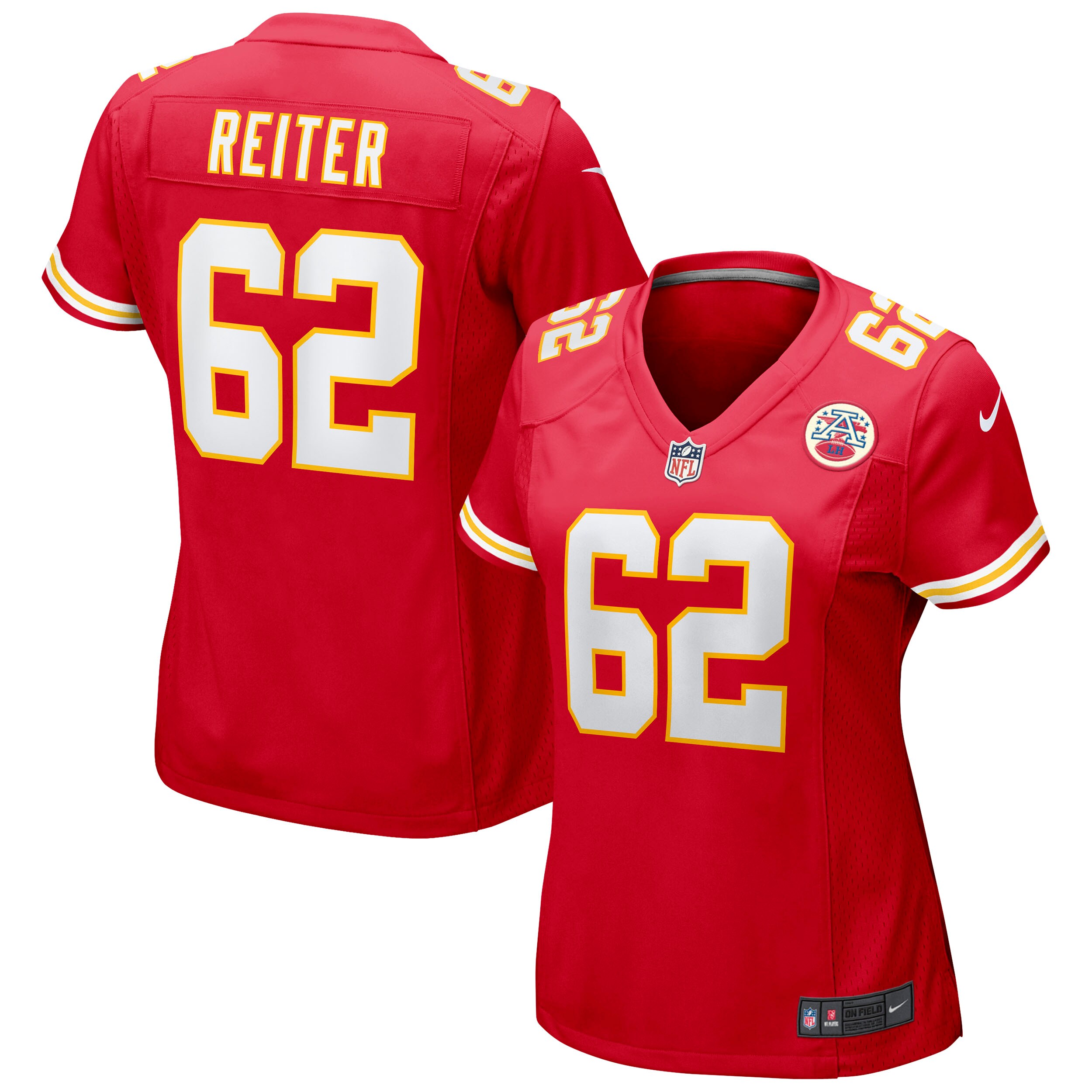 Austin Reiter Kansas City Chiefs Nike Women's Game Jersey - Red - vstockx