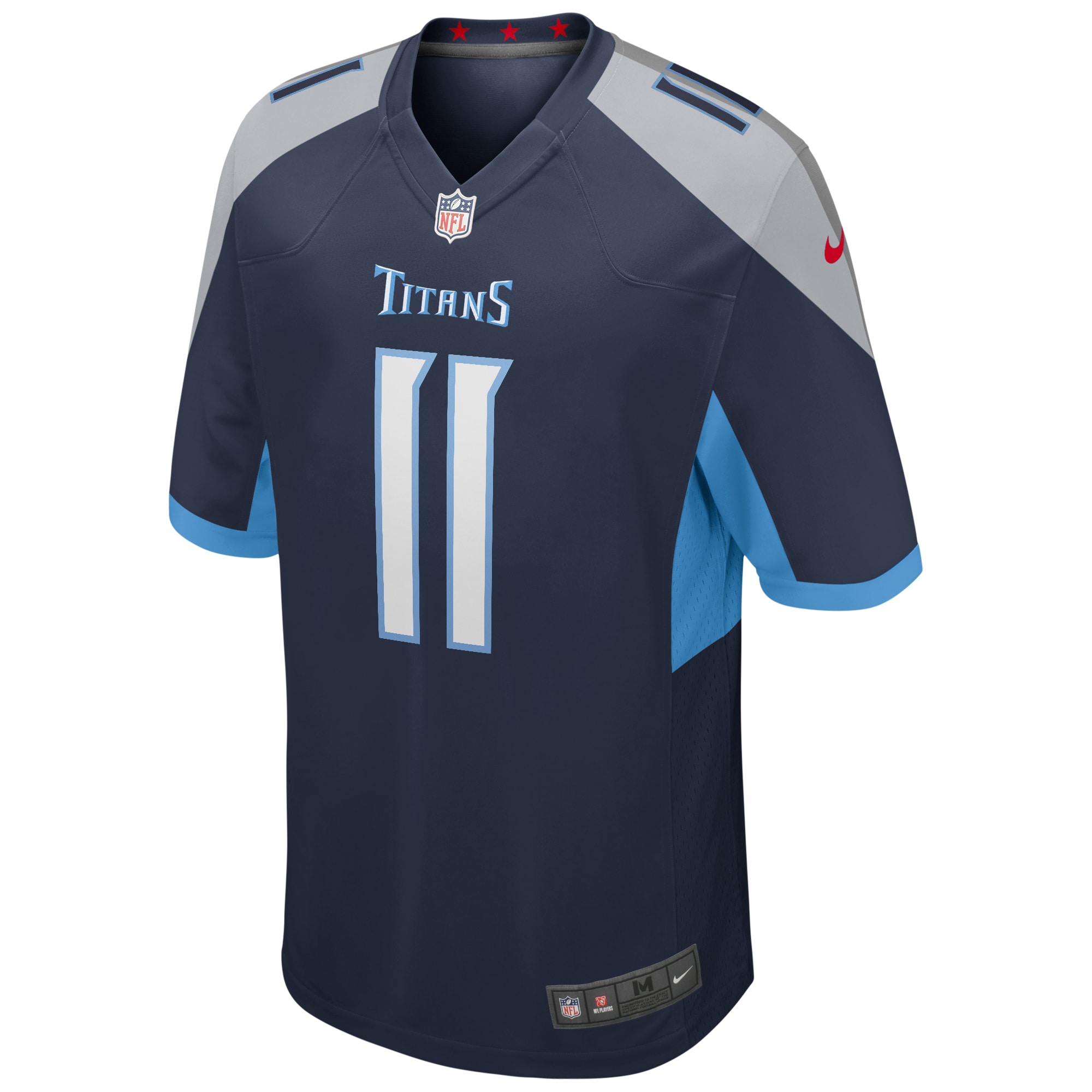 AJ Brown Tennessee Titans Nike Game Jersey - Navy - vstockx