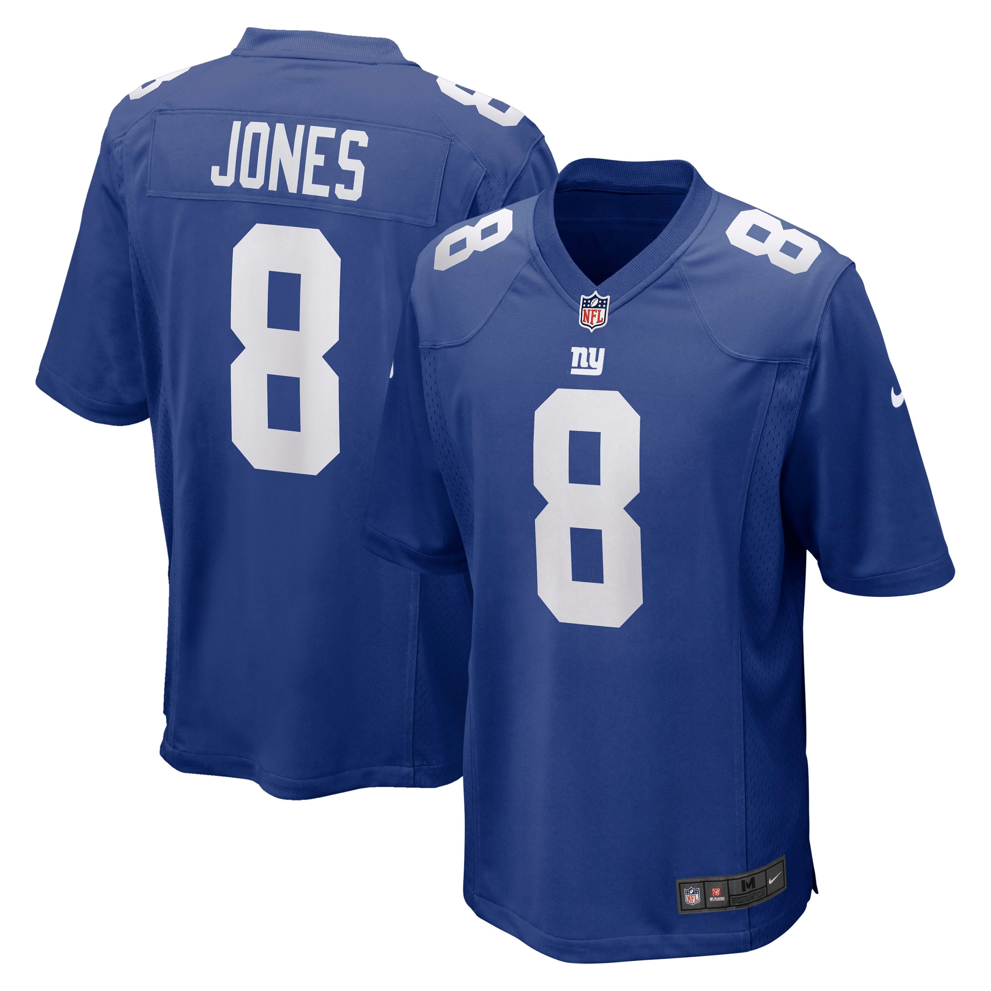Daniel Jones New York Giants Nike Game Jersey - Royal - vstockx
