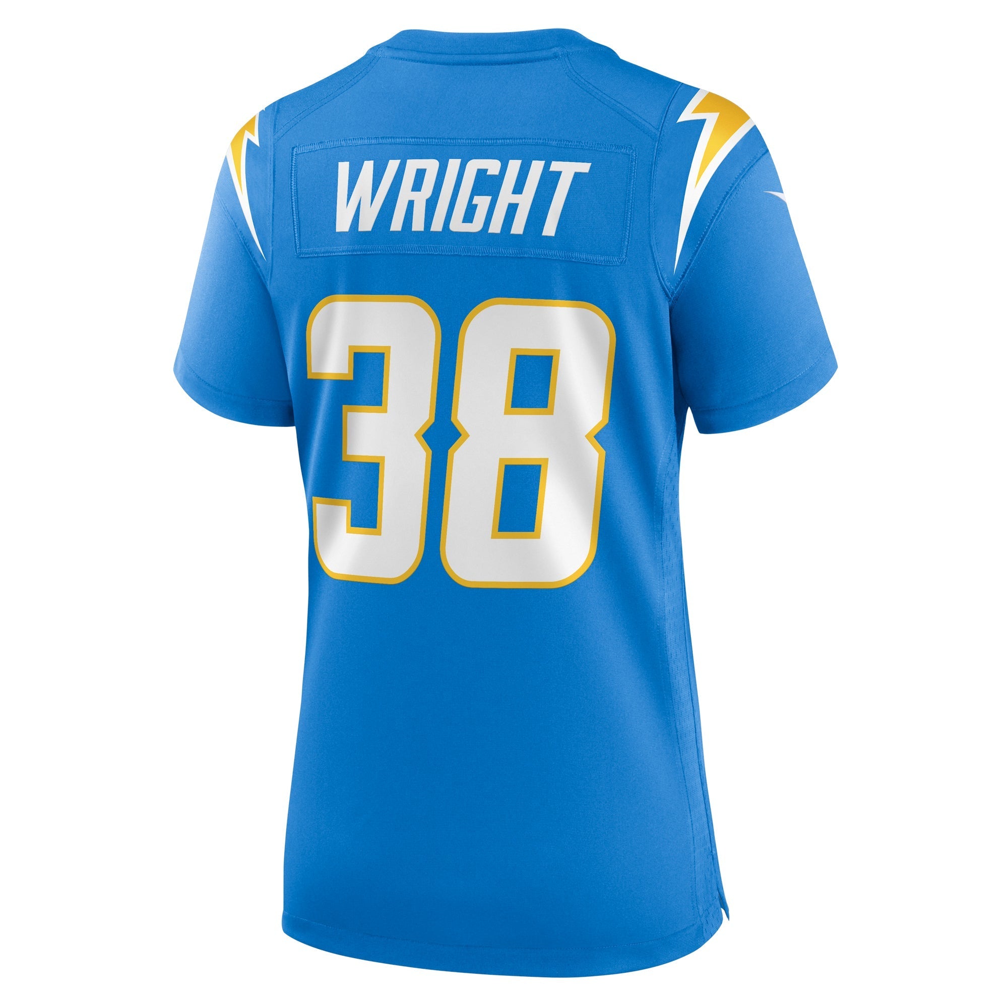 Women's Nike Milton Wright Powder Blue Los Angeles Chargers Game Jersey - vstockx