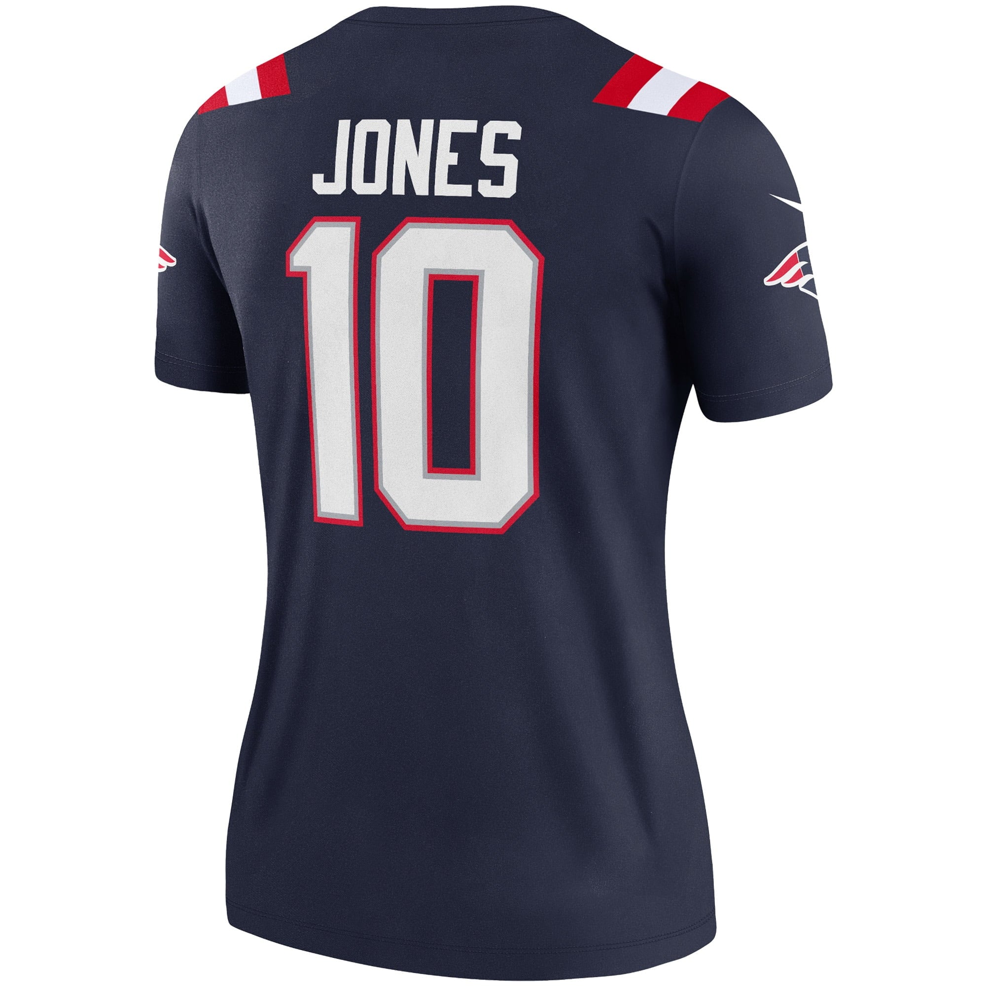 Women's Nike Mac Jones Navy New England Patriots Legend Jersey - vstockx