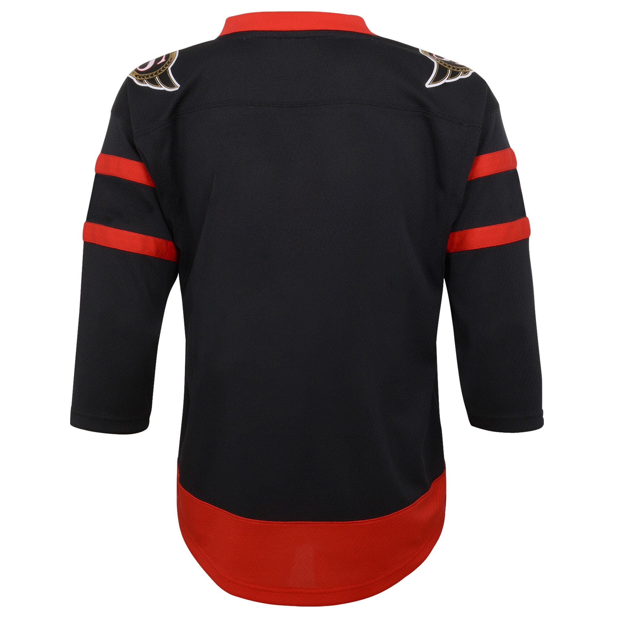Ottawa Senators Youth Home Replica Blank Jersey - Black - vstockx