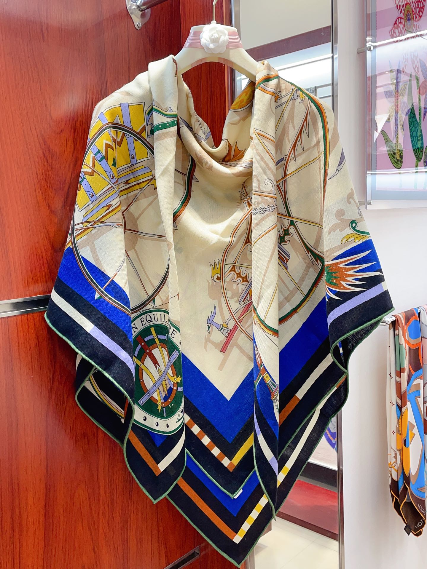 Streetwear Scarf Hermes 328801 size:140cm*140cm - vstockx