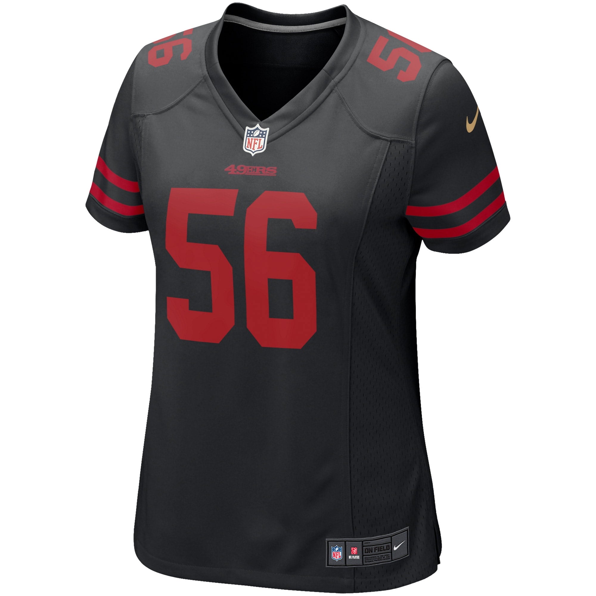 Women's Nike Reuben Foster Black San Francisco 49ers Game Jersey - vstockx
