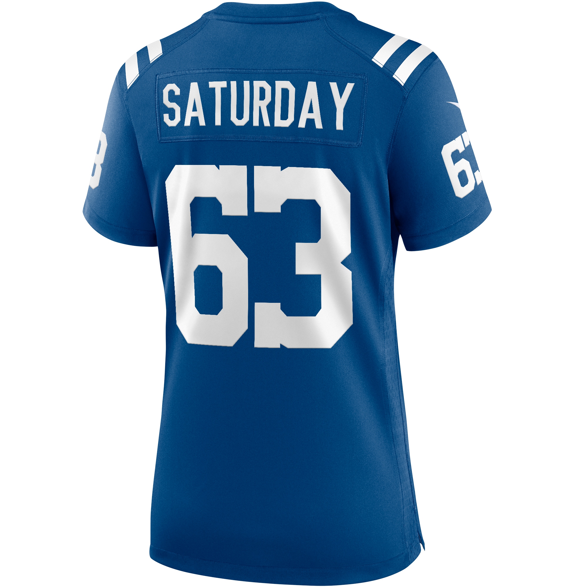 Jeff Saturday Indianapolis Colts Nike Women's Game Retired Player Jersey - Royal - vstockx