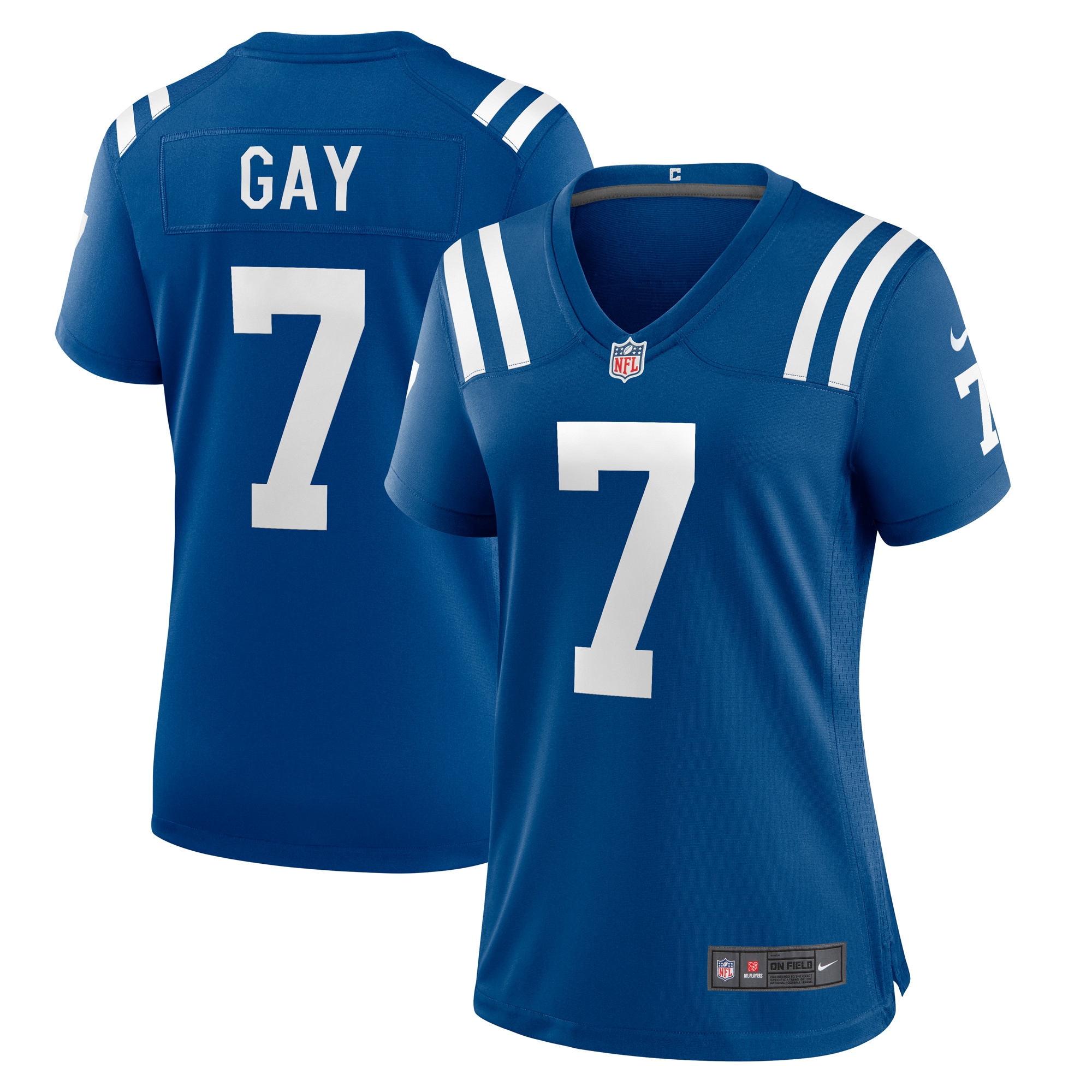 Matt Gay Indianapolis Colts Nike Women's Team Game Jersey - Royal - vstockx