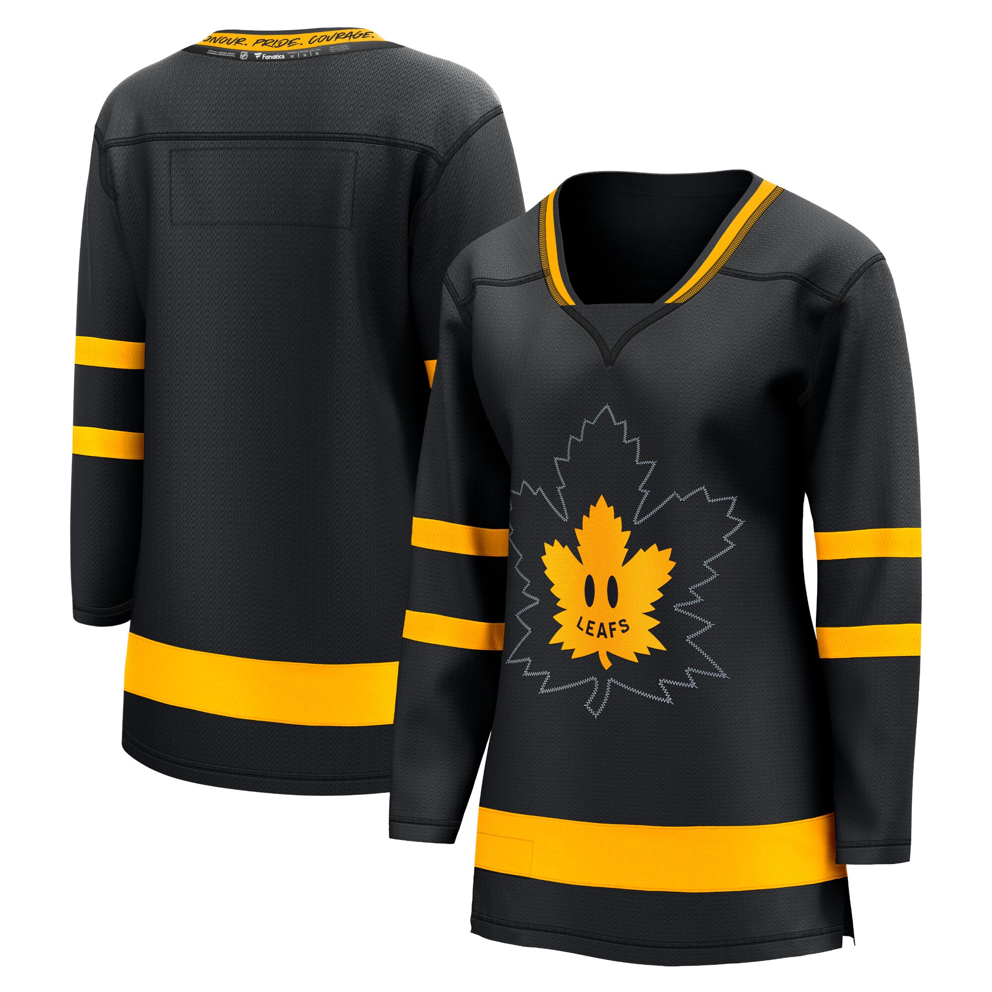 Auston Matthews Toronto Maple Leafs Fanatics Branded Women's Alternate Premier Breakaway Reversible Player Jersey - Black - vstockx