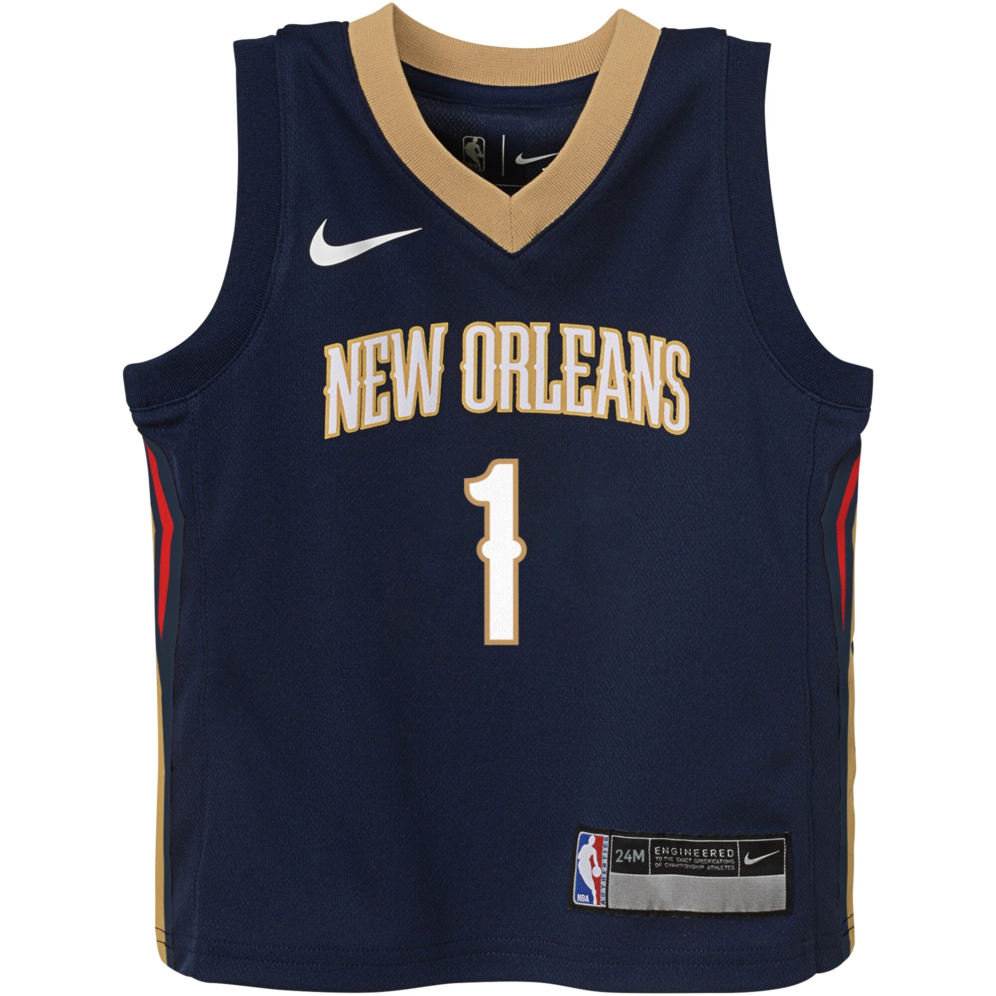 Zion Williamson New Orleans Pelicans Nike Infant Swingman Player Jersey - Icon Edition - Navy - vstockx