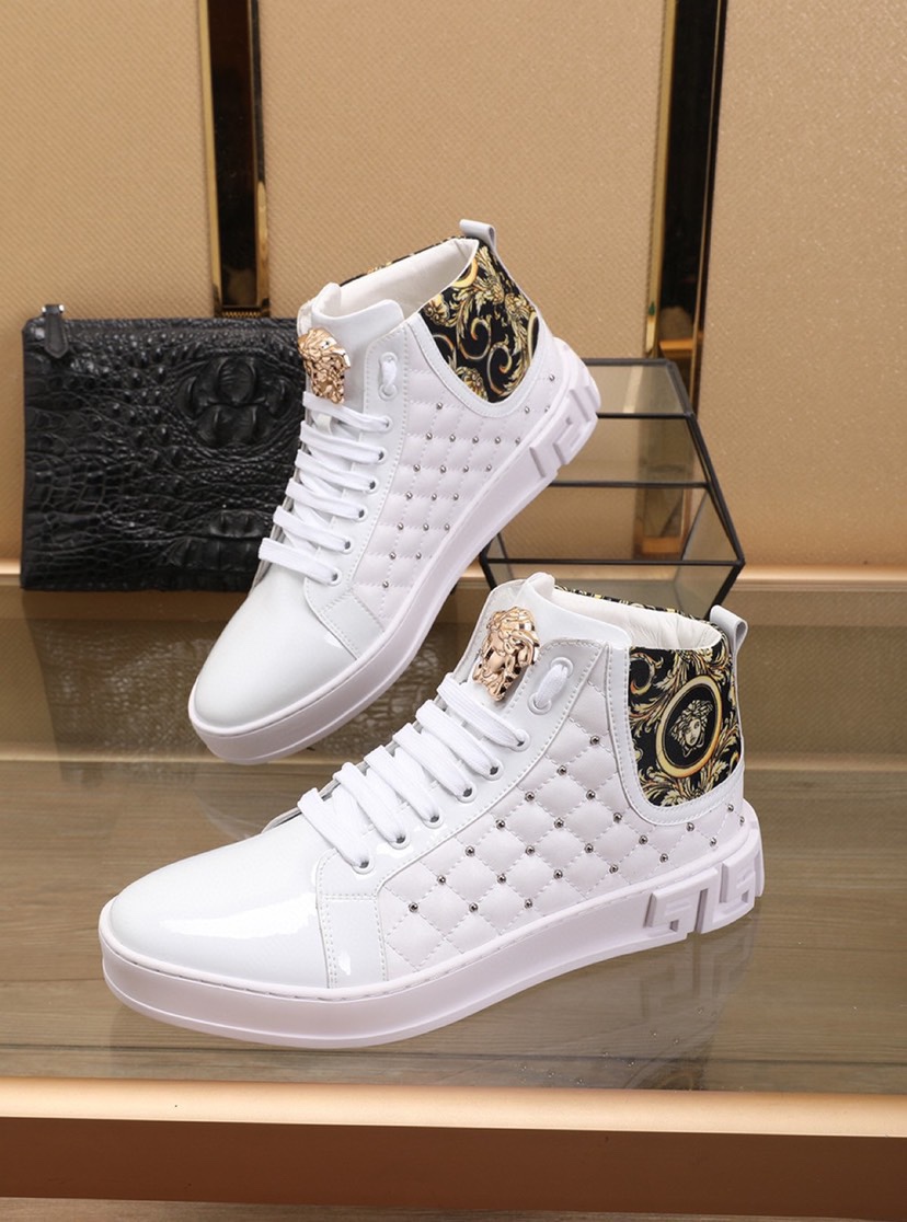 Versace High Top Sneaker 3 - vstockx