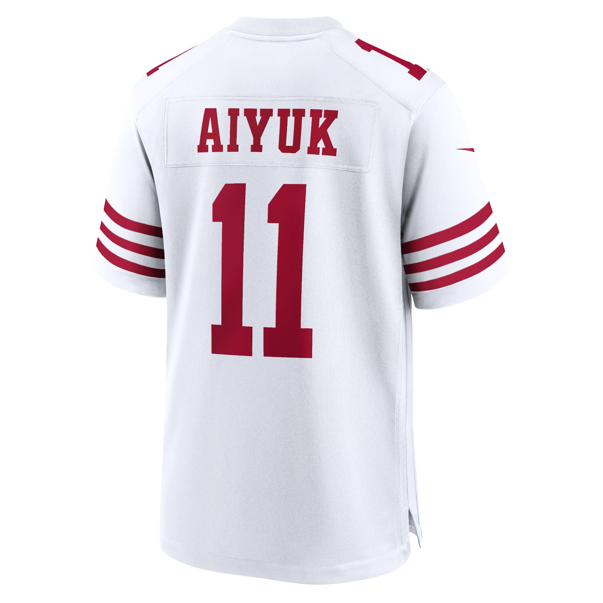 Brandon Aiyuk San Francisco 49ers Nike Player Game Jersey - White - vstockx