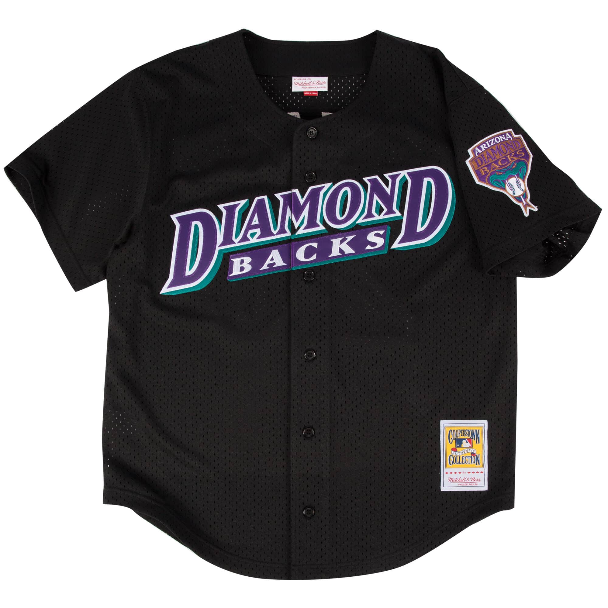 Authentic Mesh BP Jersey Arizona Diamondbacks 1999 Randy Johnson - vstockx