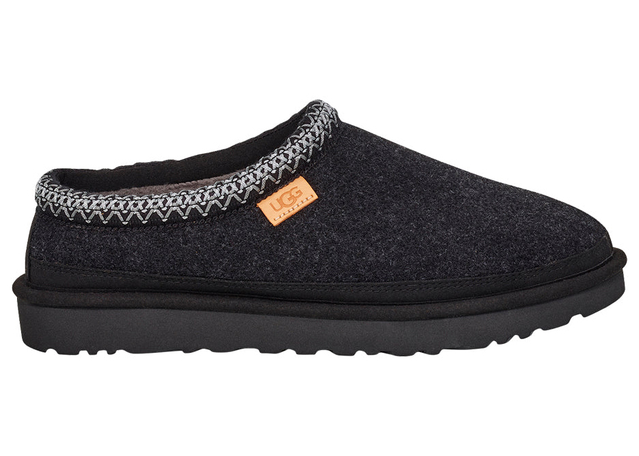 UGG Tasman Wool Slipper Black - vstockx