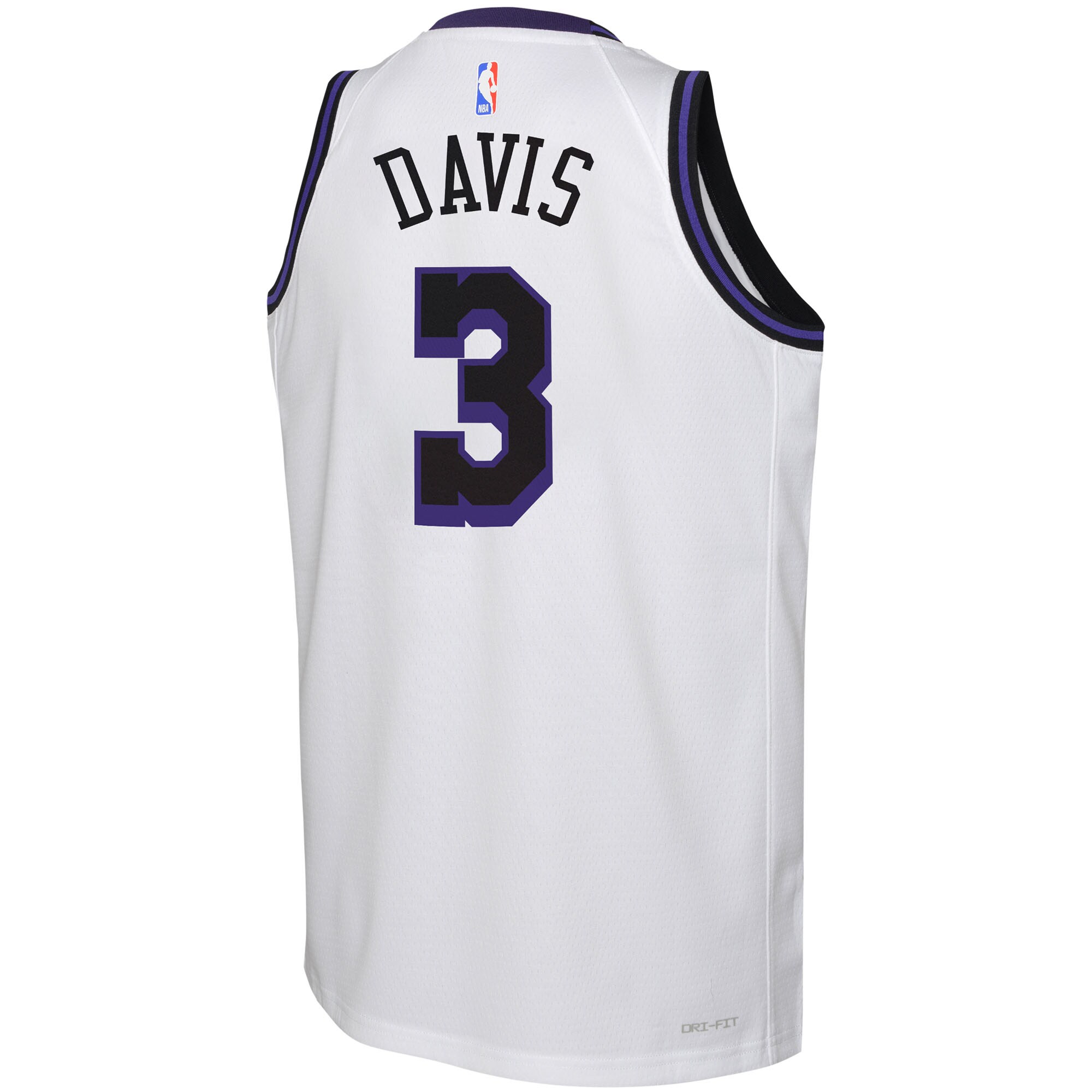 Anthony Davis Los Angeles Lakers Nike Youth 2022/23 Swingman Jersey - City Edition - White - vstockx