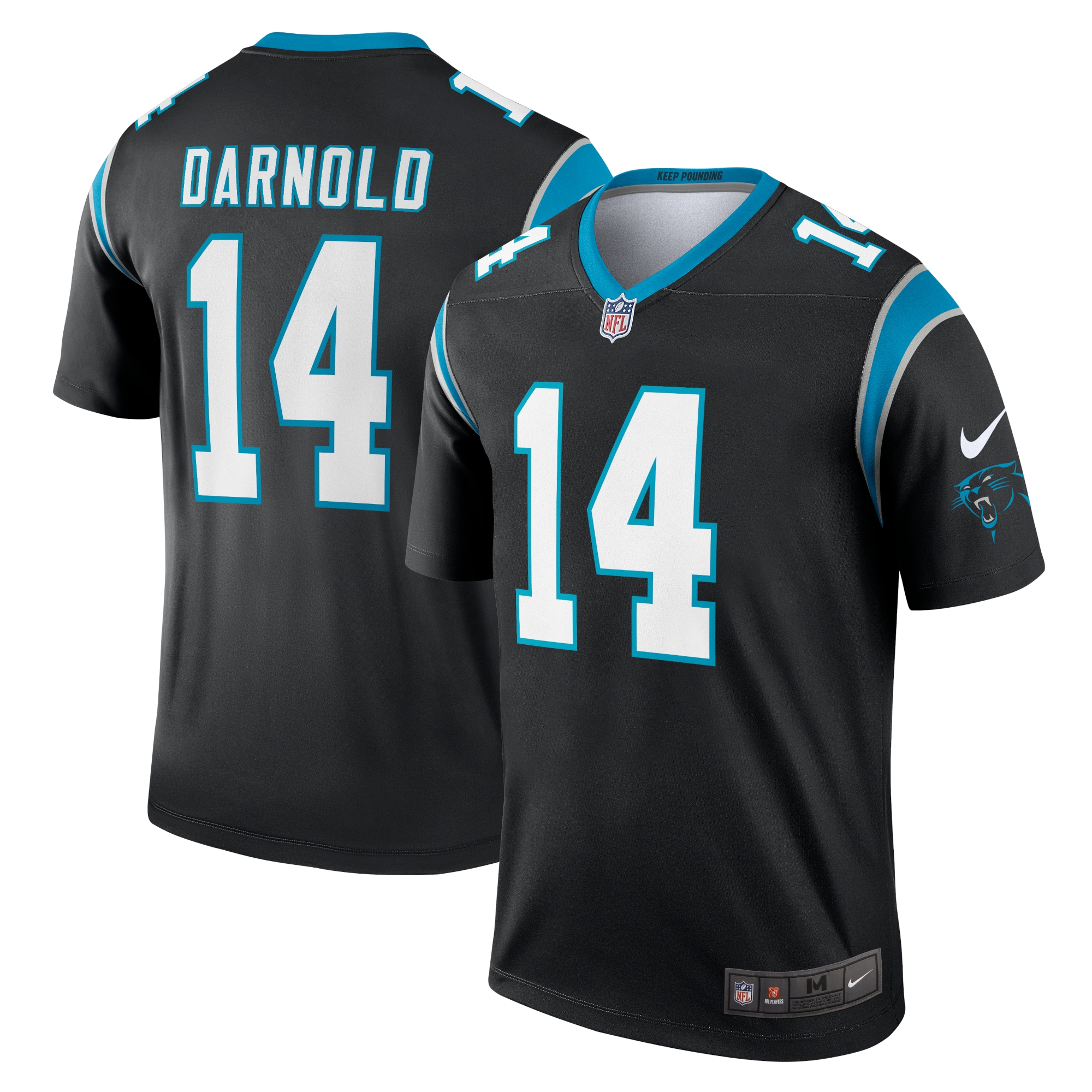Sam Darnold Carolina Panthers Nike Legend Jersey - Black - vstockx
