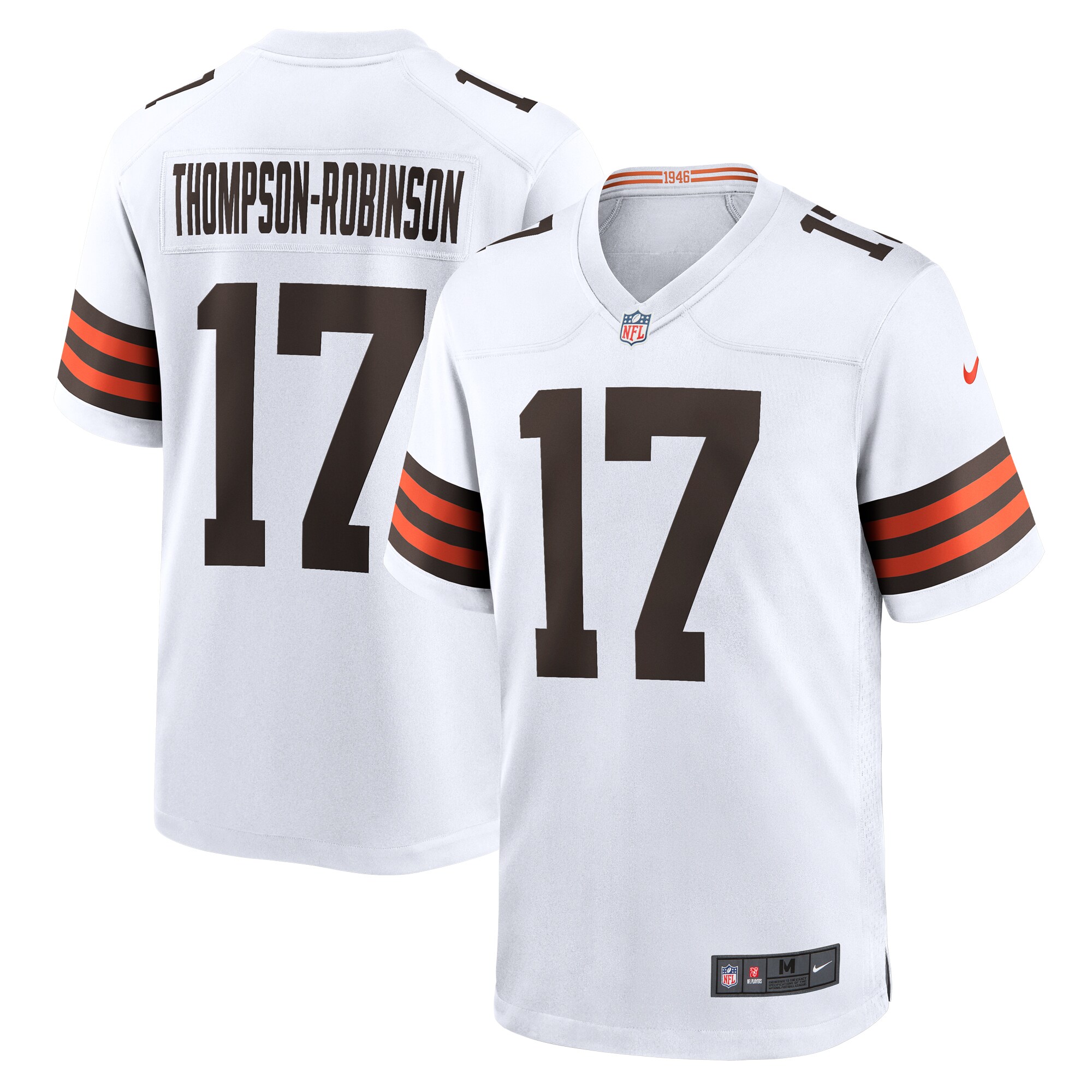 Dorian Thompson-Robinson Cleveland Browns Nike Game Jersey - White - vstockx