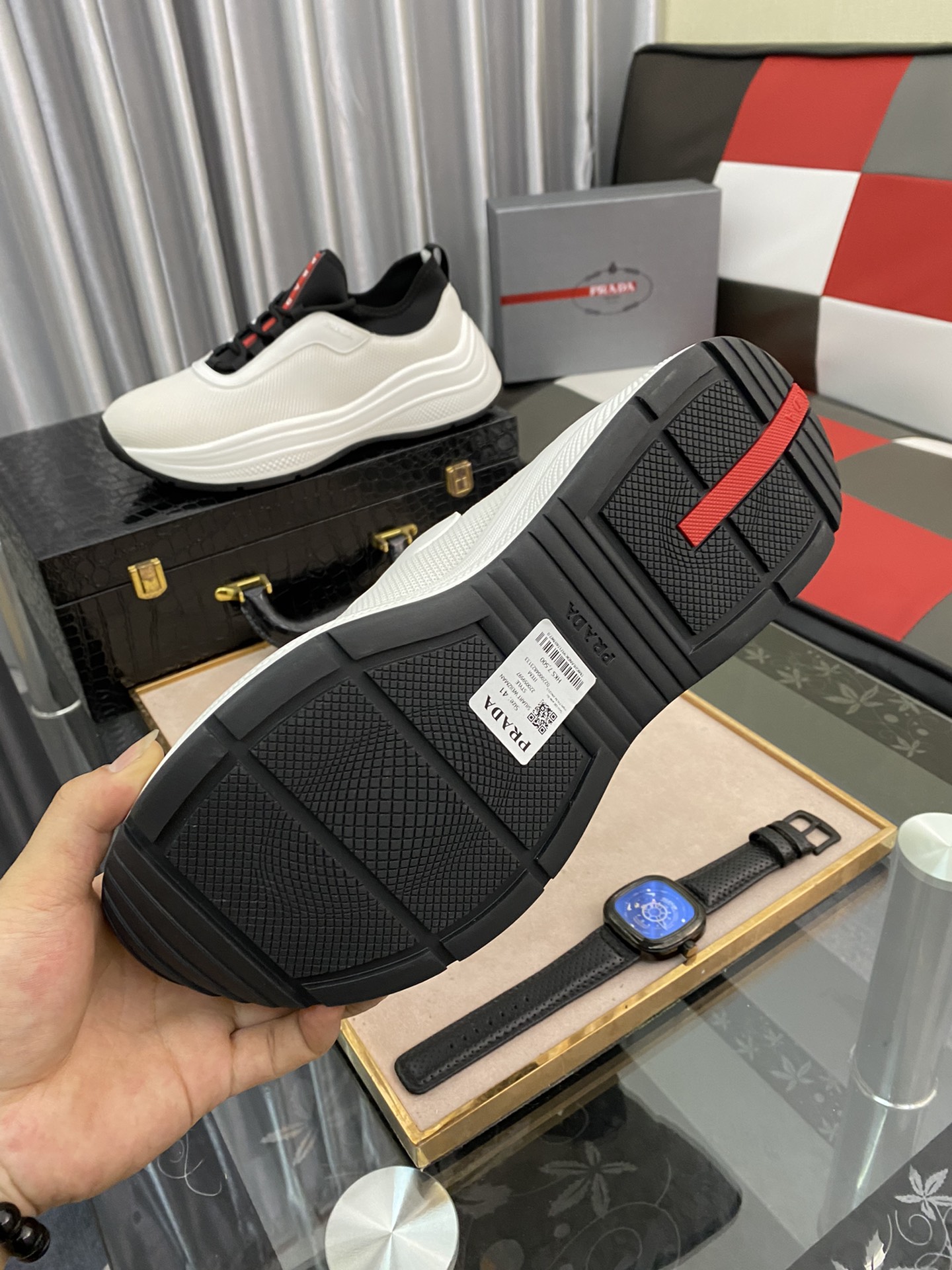 Prada Polyester Sneaker 5 - vstockx