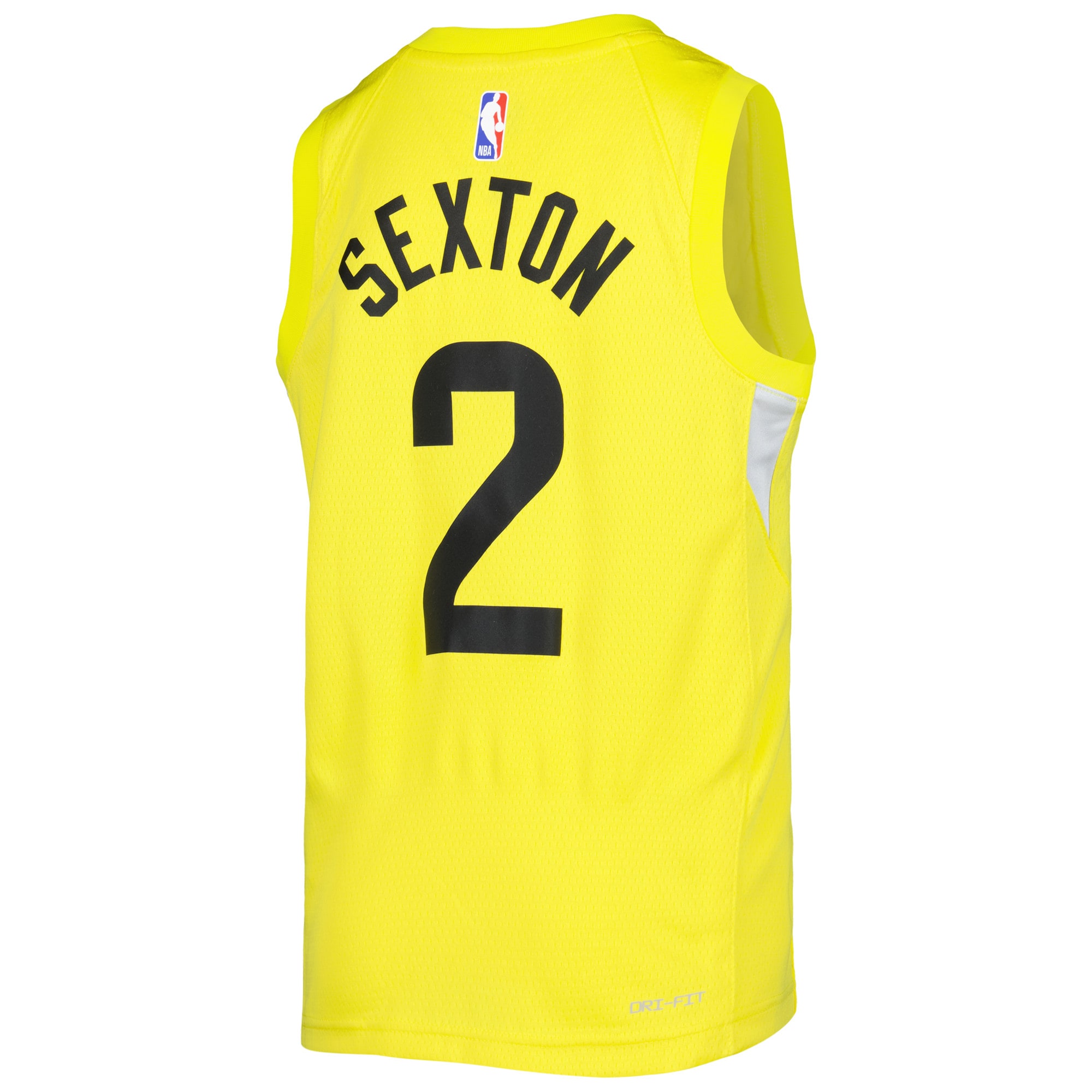 Collin Sexton Utah Jazz Nike Youth 2021/22 Swingman Jersey - Icon Edition - Yellow - vstockx