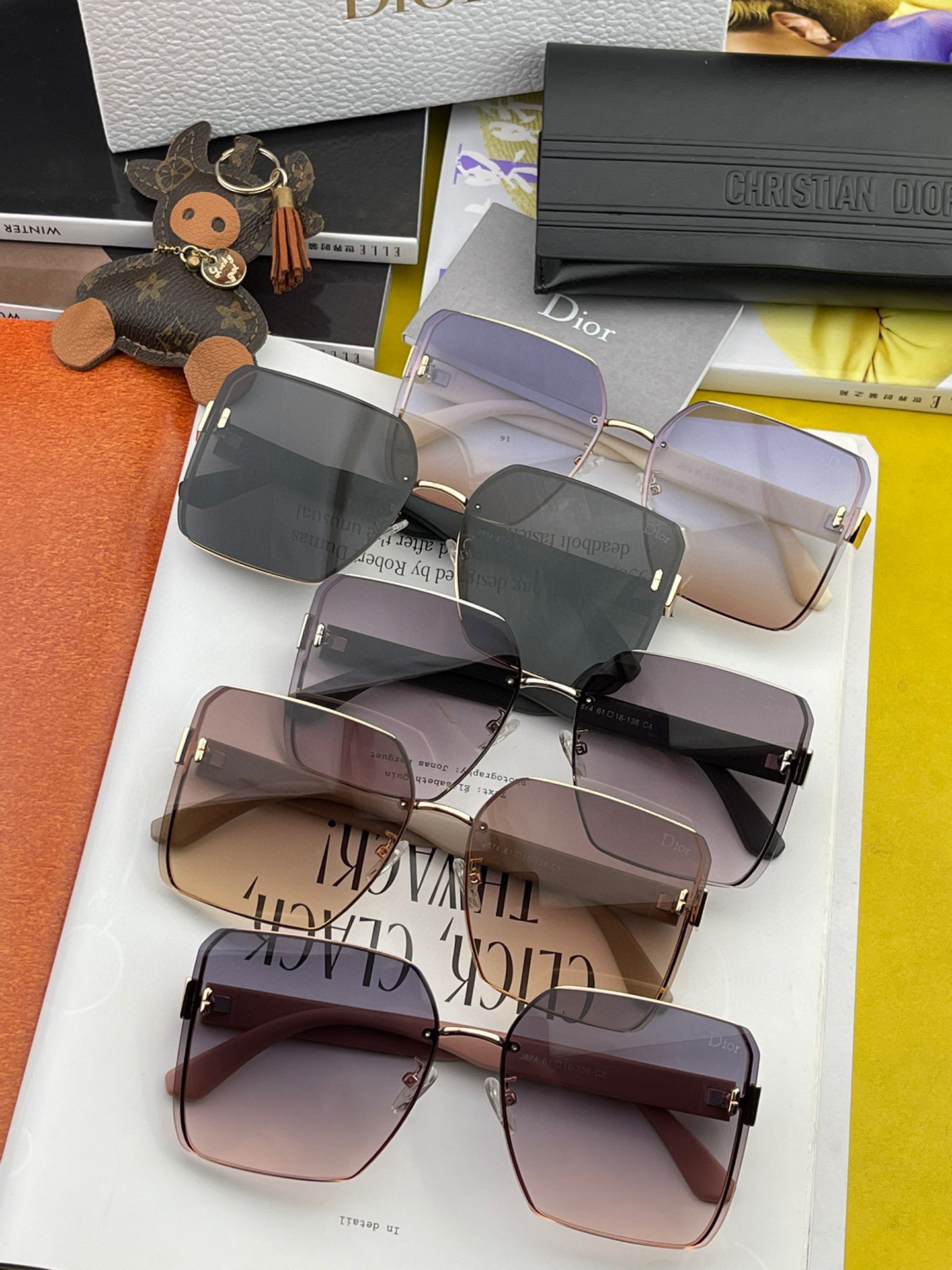 sunglasses Dior CD748 - vstockx