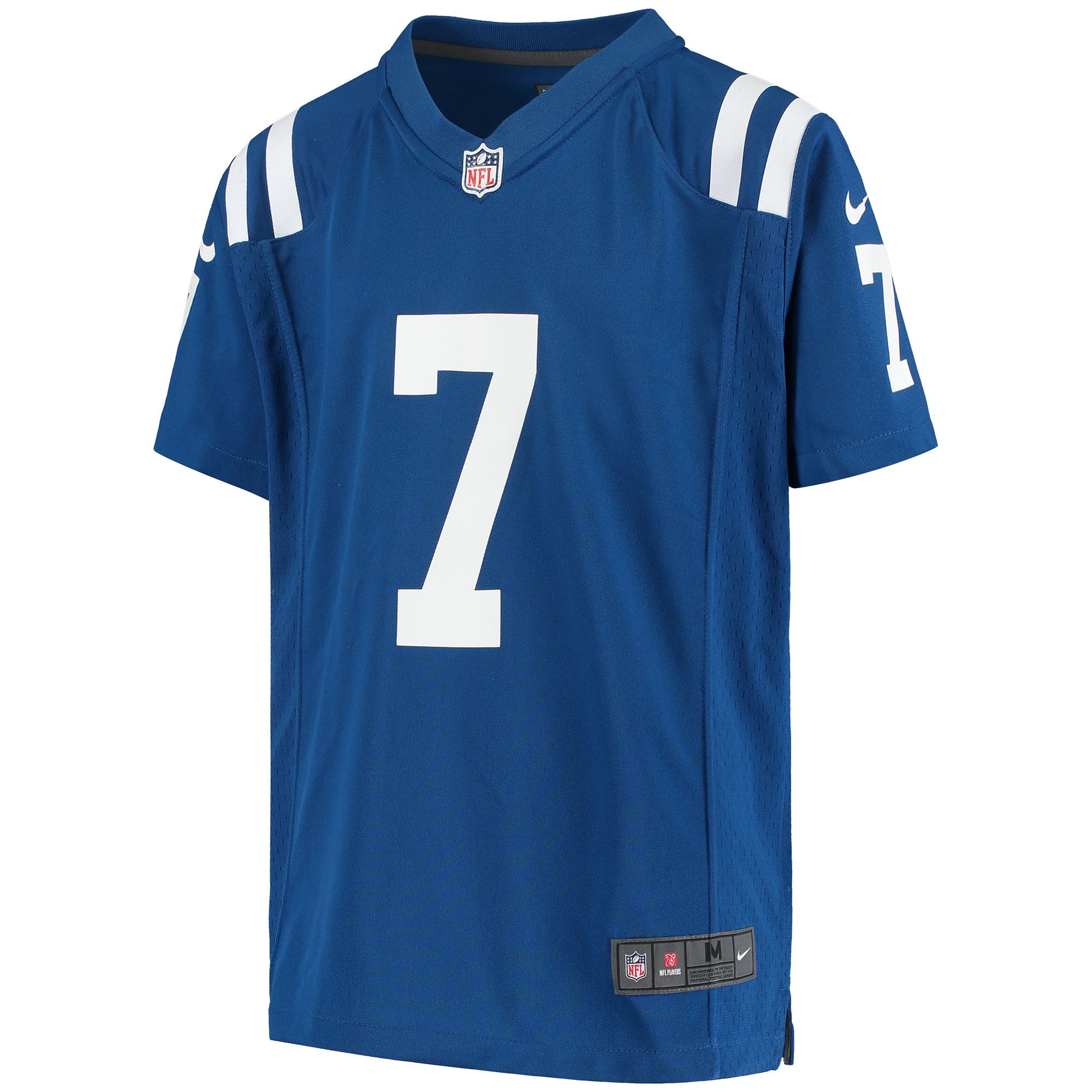 Jacoby Brissett Indianapolis Colts Youth Game Player Jersey - Royal - vstockx