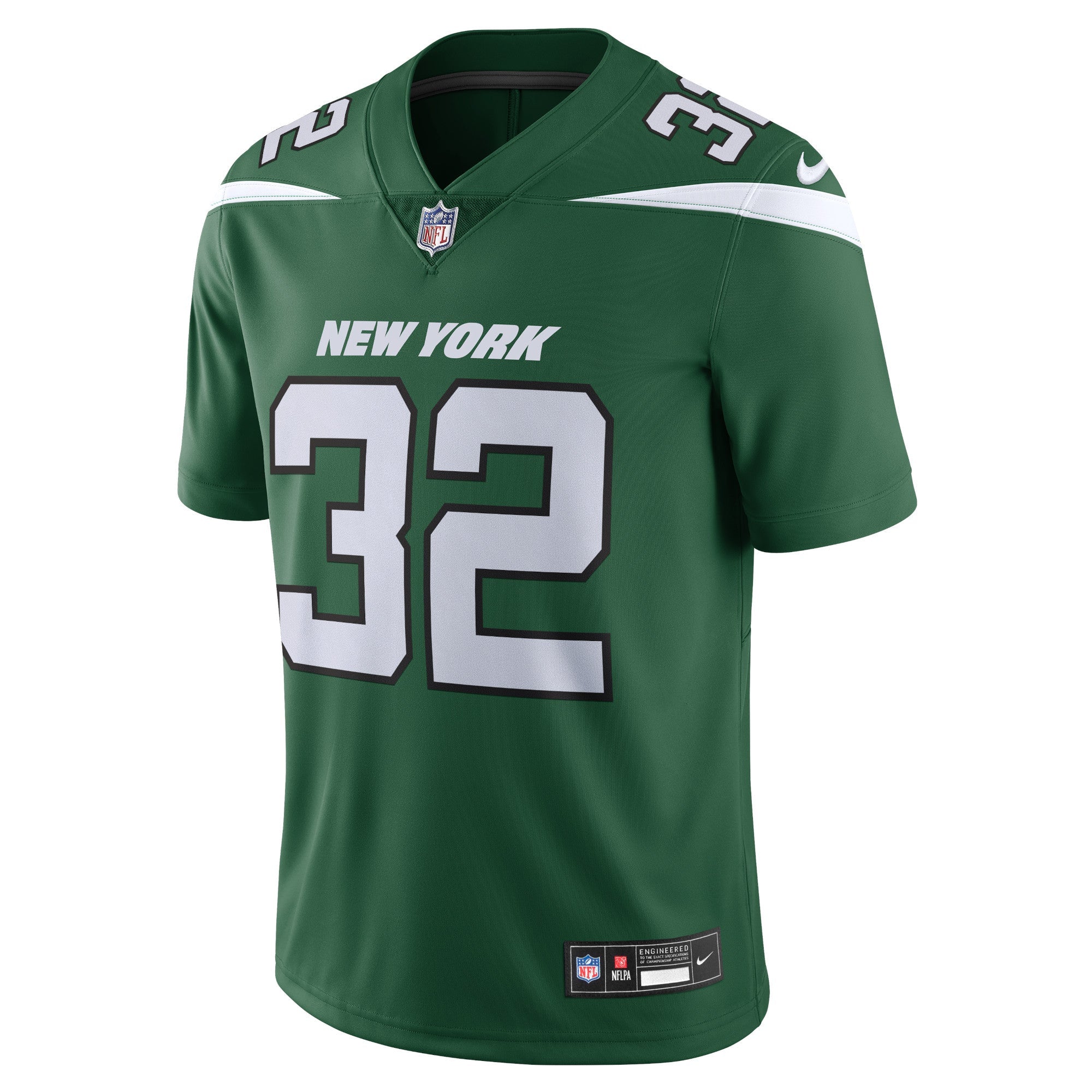 Men's Nike Michael Carter Green New York Jets Vapor F.U.S.E. Limited Jersey - vstockx
