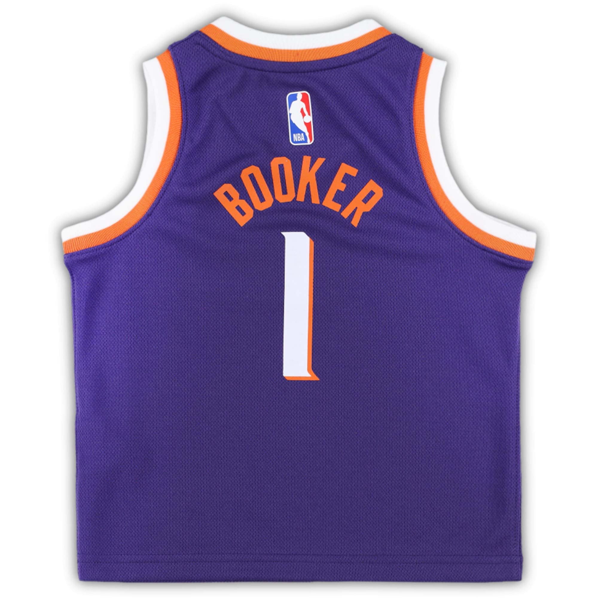 Devin Booker Phoenix Suns Nike Toddler Swingman Player Jersey - Icon Edition - Purple - vstockx
