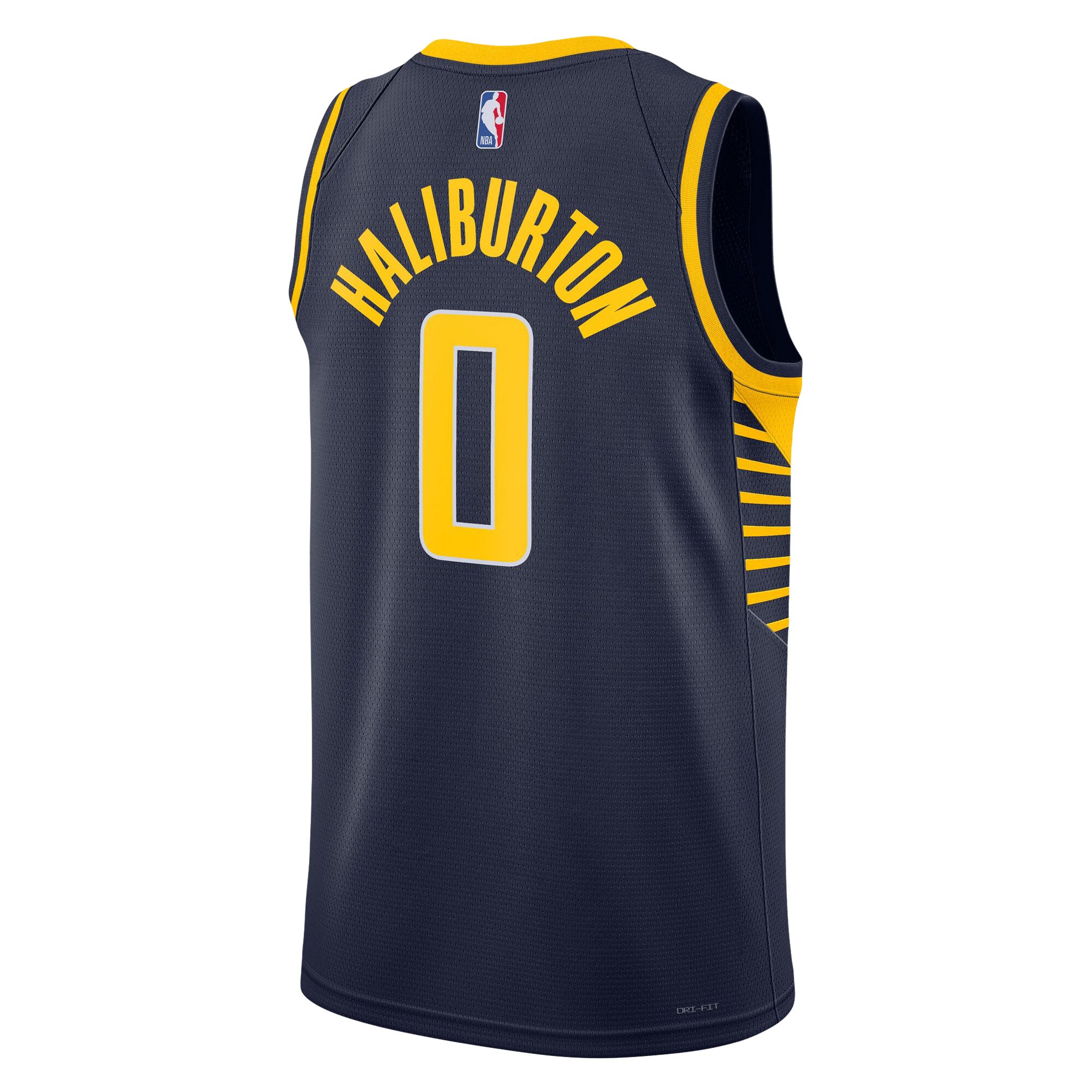 Tyrese Haliburton Indiana Pacers Nike Unisex Swingman Jersey - Association Edition - Navy - vstockx