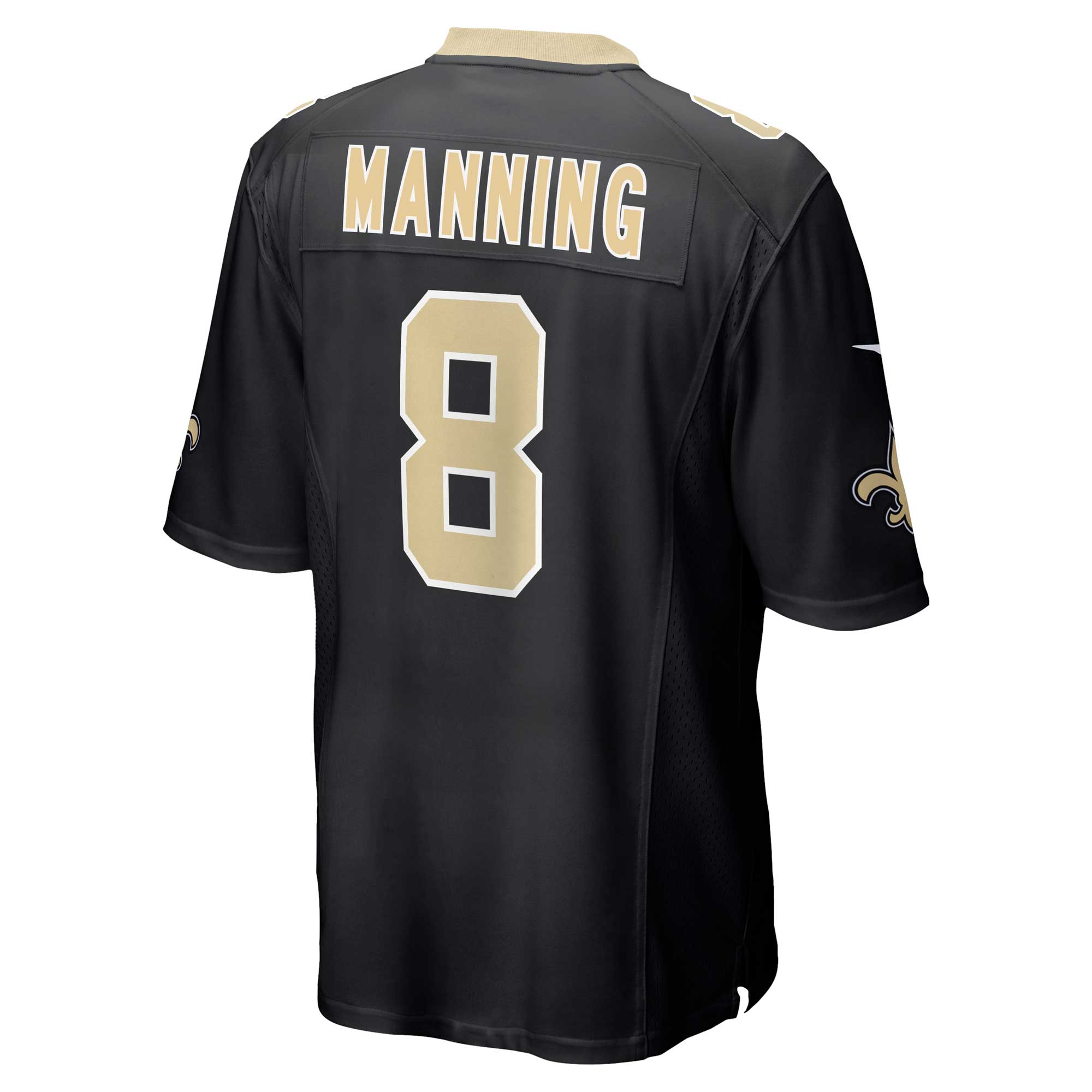 Archie Manning New Orleans Saints Nike Retired Player Game Jersey - Black - vstockx