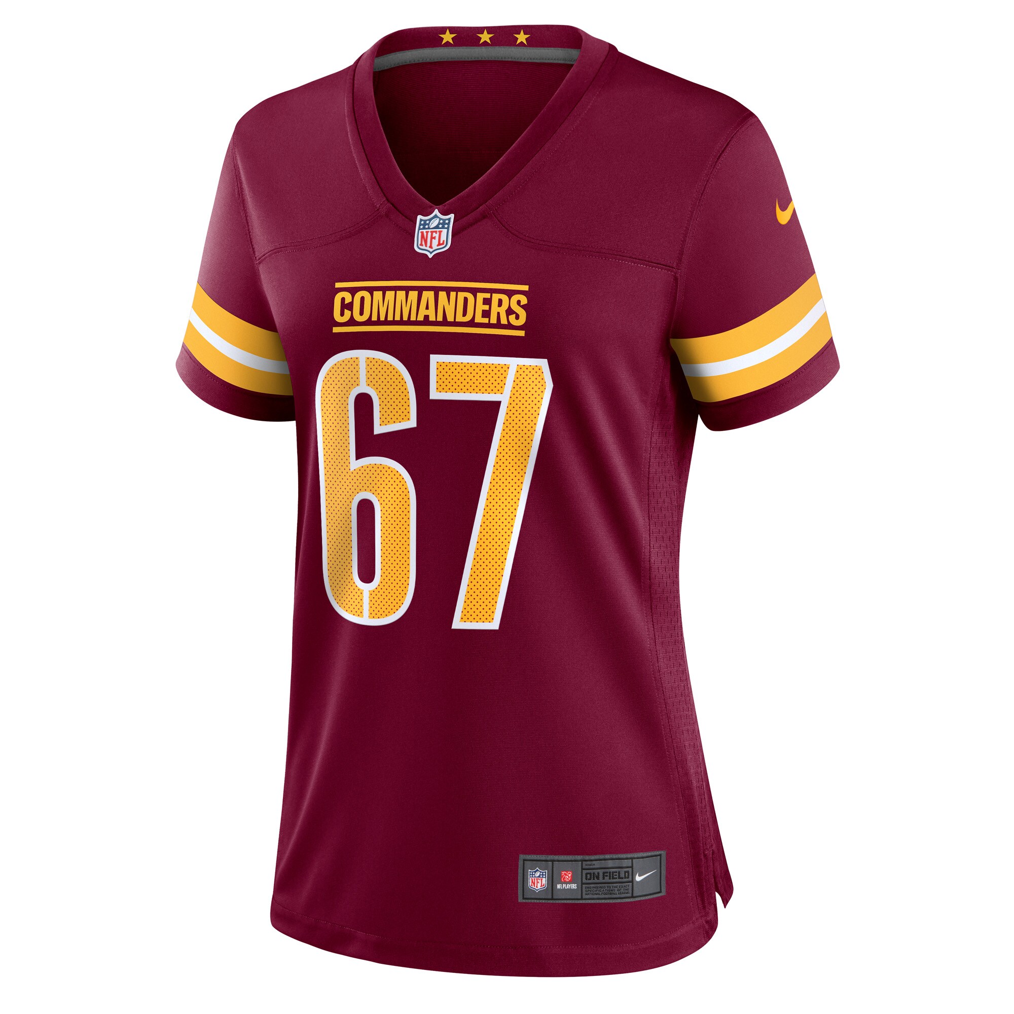 Aaron Monteiro Washington Commanders Nike Women's Game Player Jersey - Burgundy - vstockx