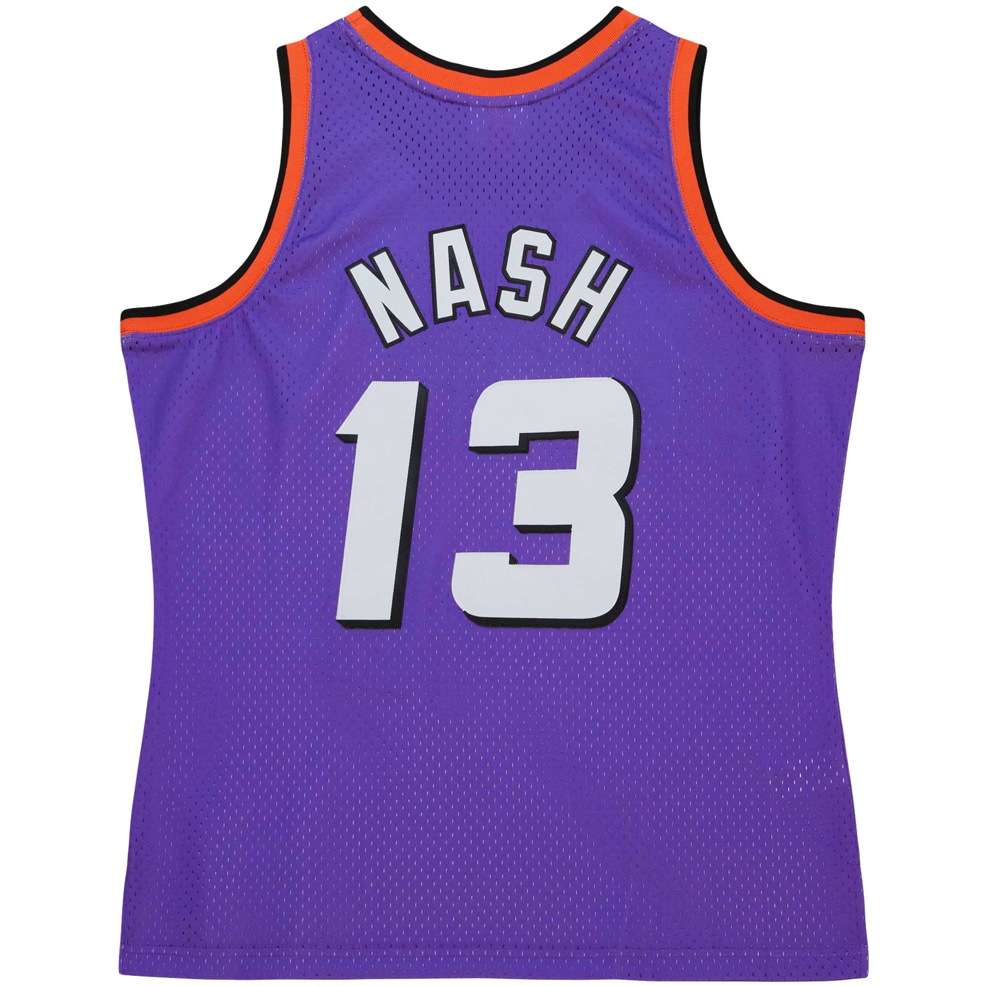 Steve Nash Phoenix Suns Mitchell & Ness Hardwood Classics 1996/97 Tropical Swingman Jersey - Purple - vstockx