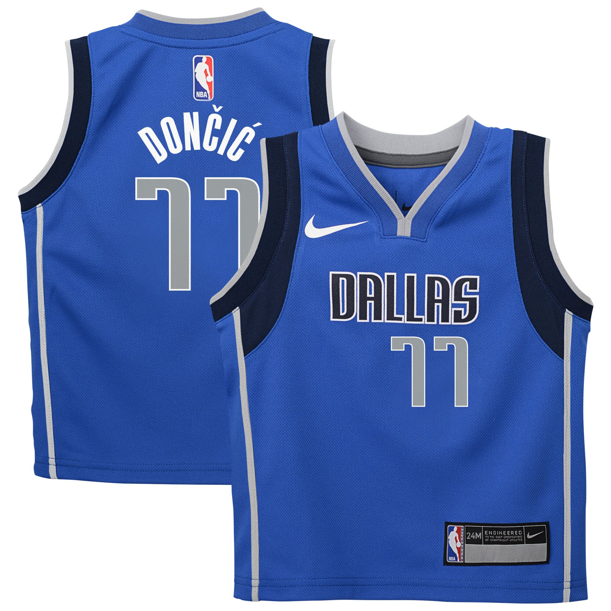 Luka Doncic Dallas Mavericks Nike Infant Swingman Player Jersey - Icon Edition - Royal - vstockx