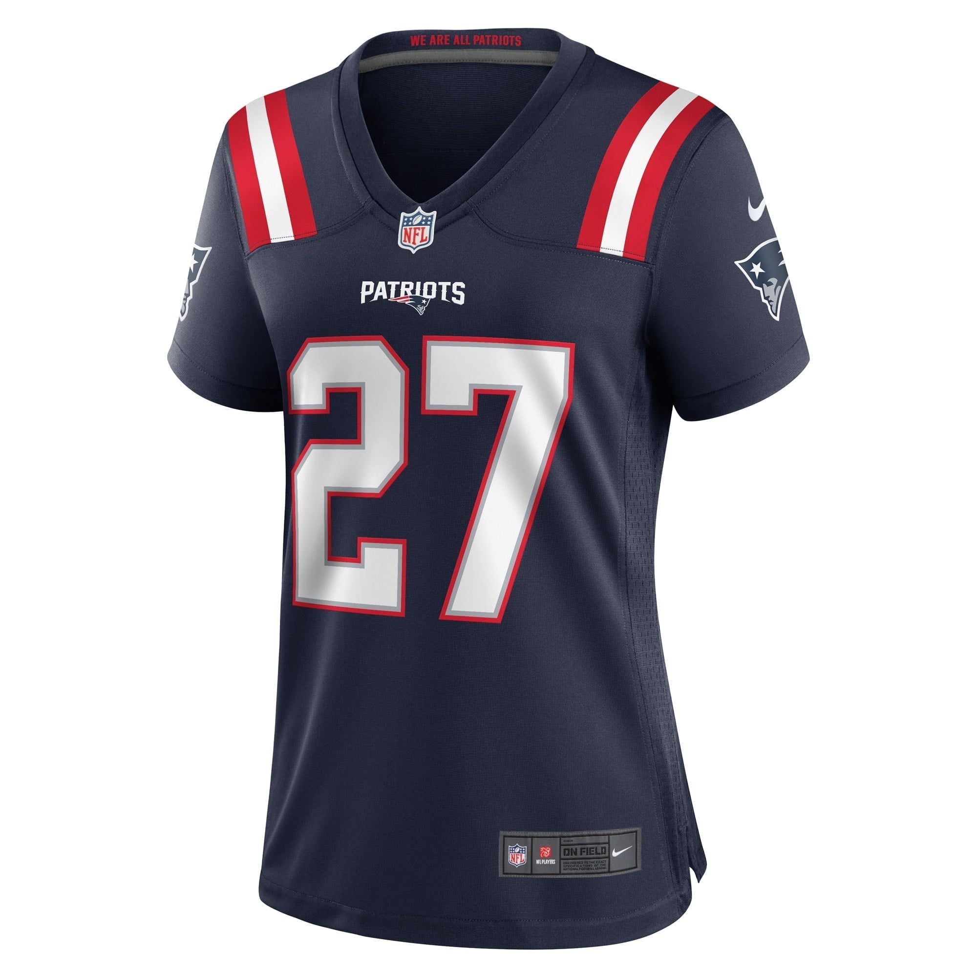 Women's Nike Myles Bryant Navy New England Patriots Game Player Jersey - vstockx