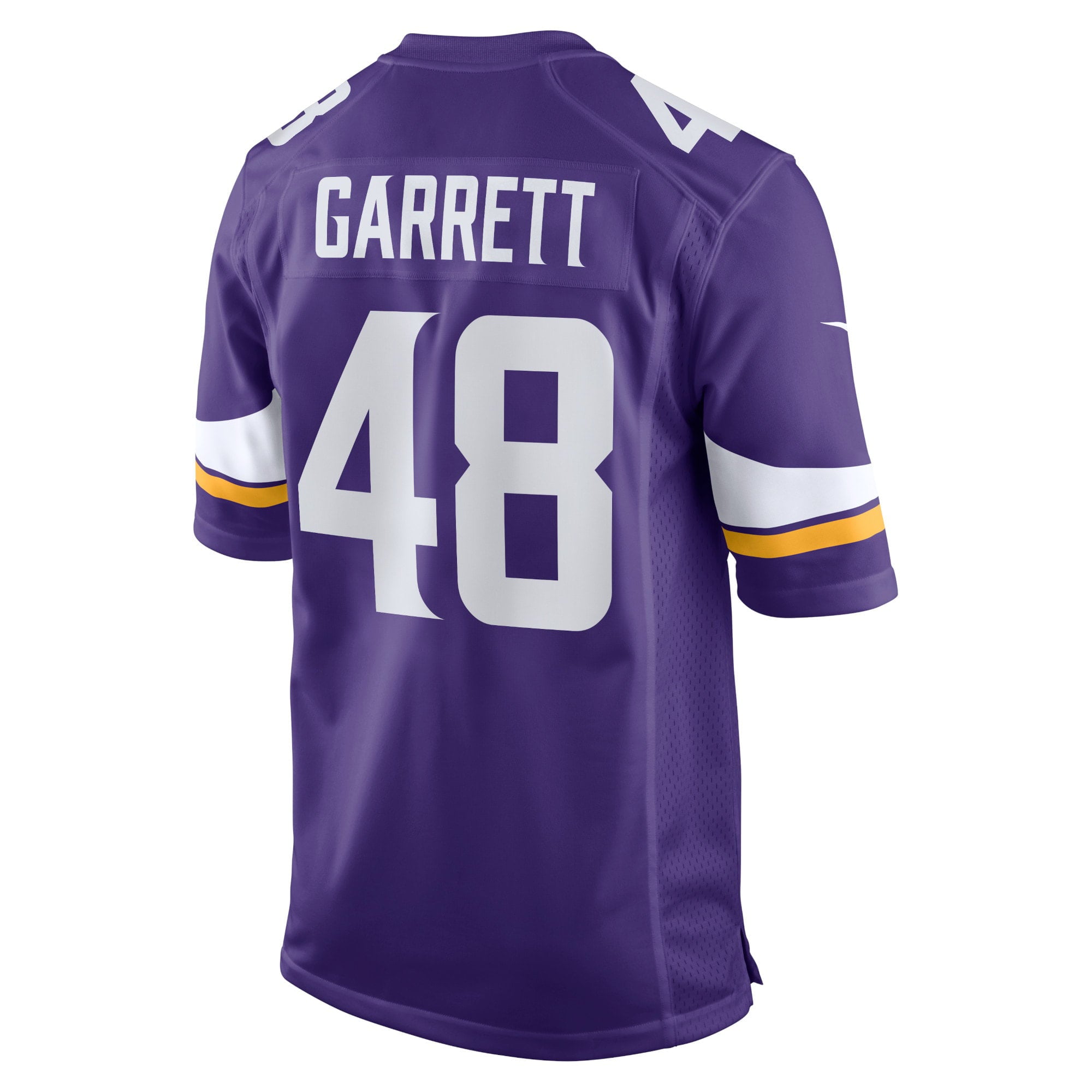 Men's Nike Chris Garrett Purple Minnesota Vikings Home Game Player Jersey - vstockx