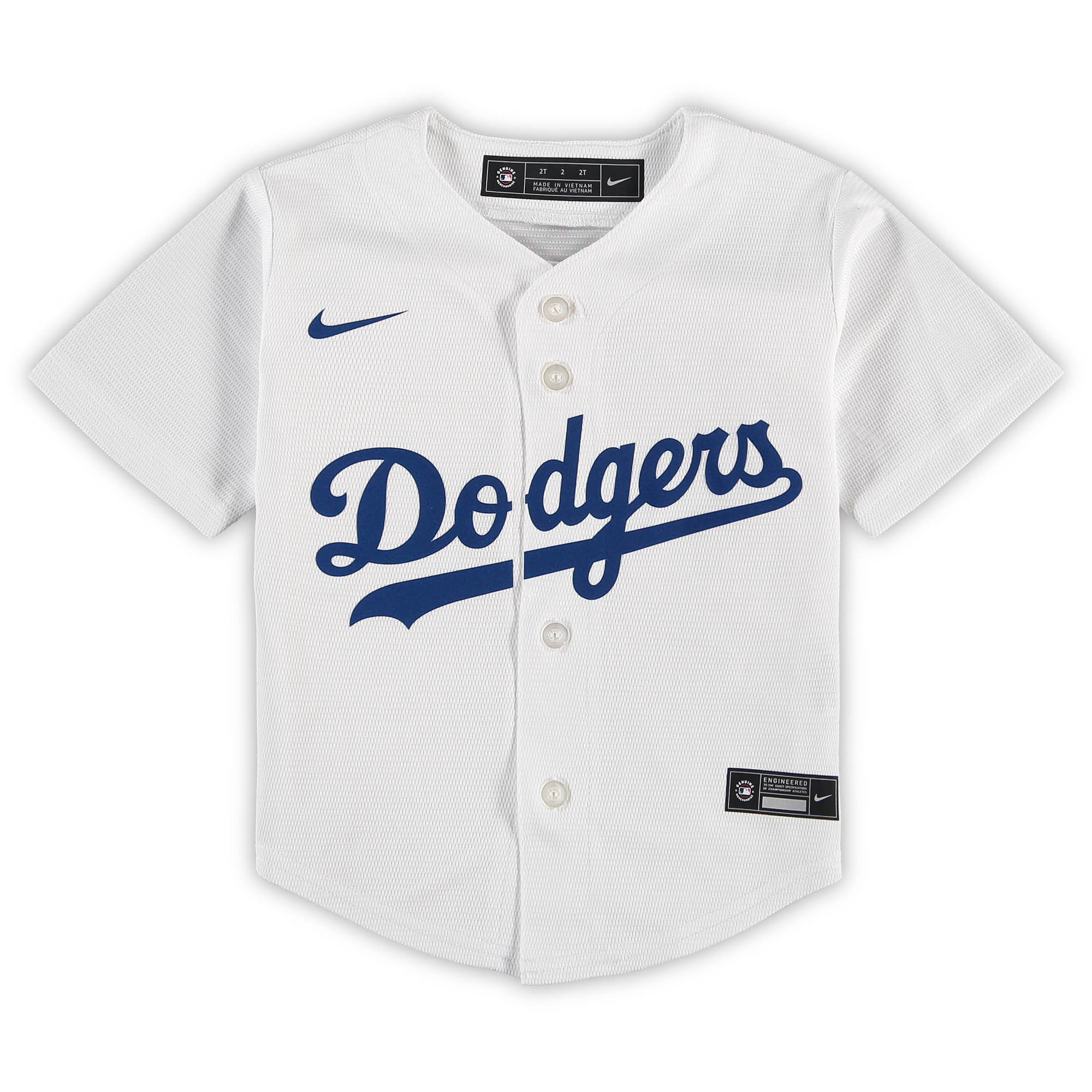 Mookie Betts Los Angeles Dodgers Nike Toddler Home Replica Player Jersey - White - vstockx
