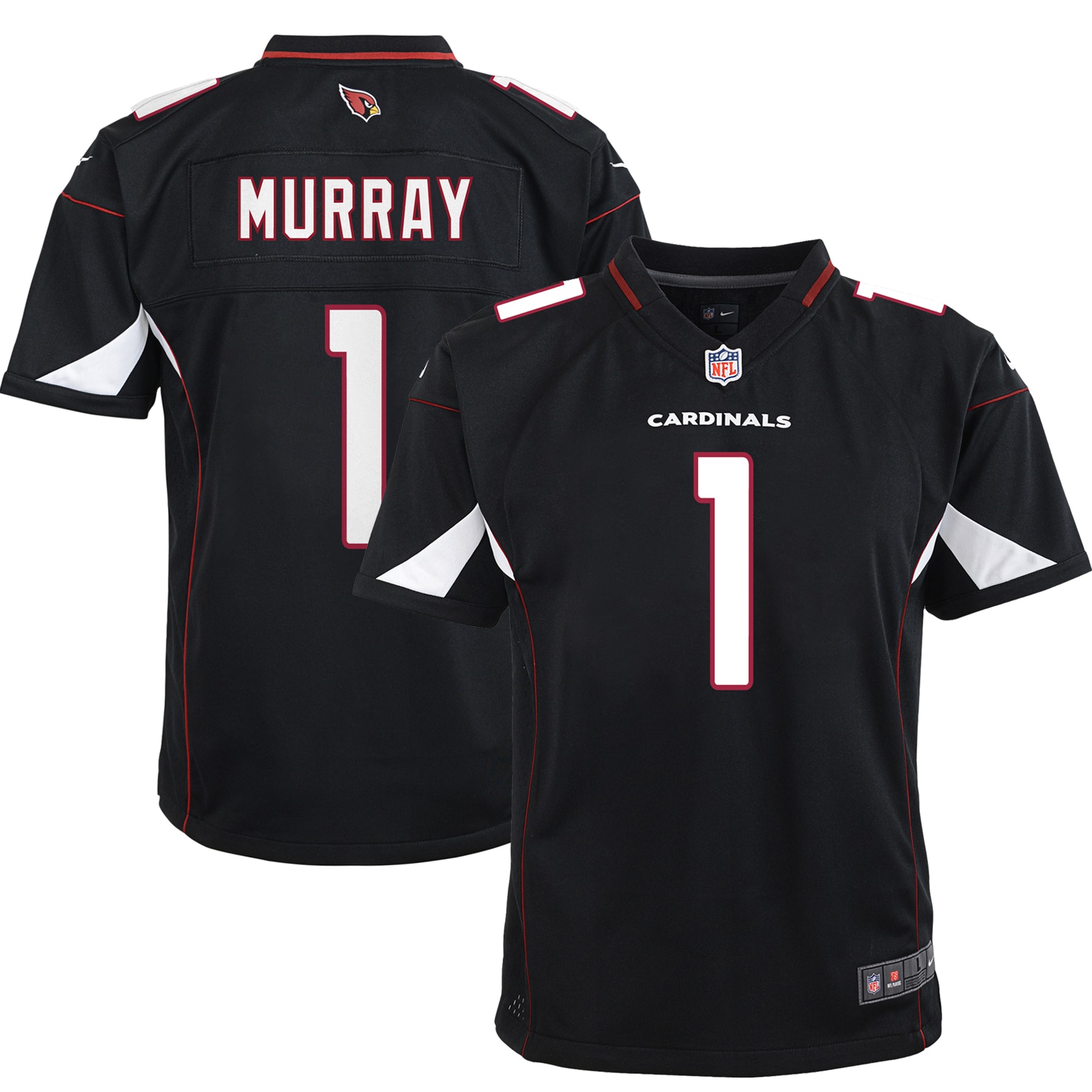 Kyler Murray Arizona Cardinals Nike Youth Game Player Jersey - Black - vstockx