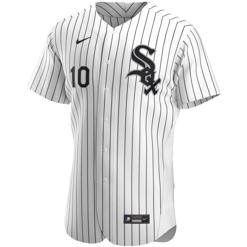 Men's Chicago White Sox Yoan Moncada White Home Authentic Player Jersey - vstockx