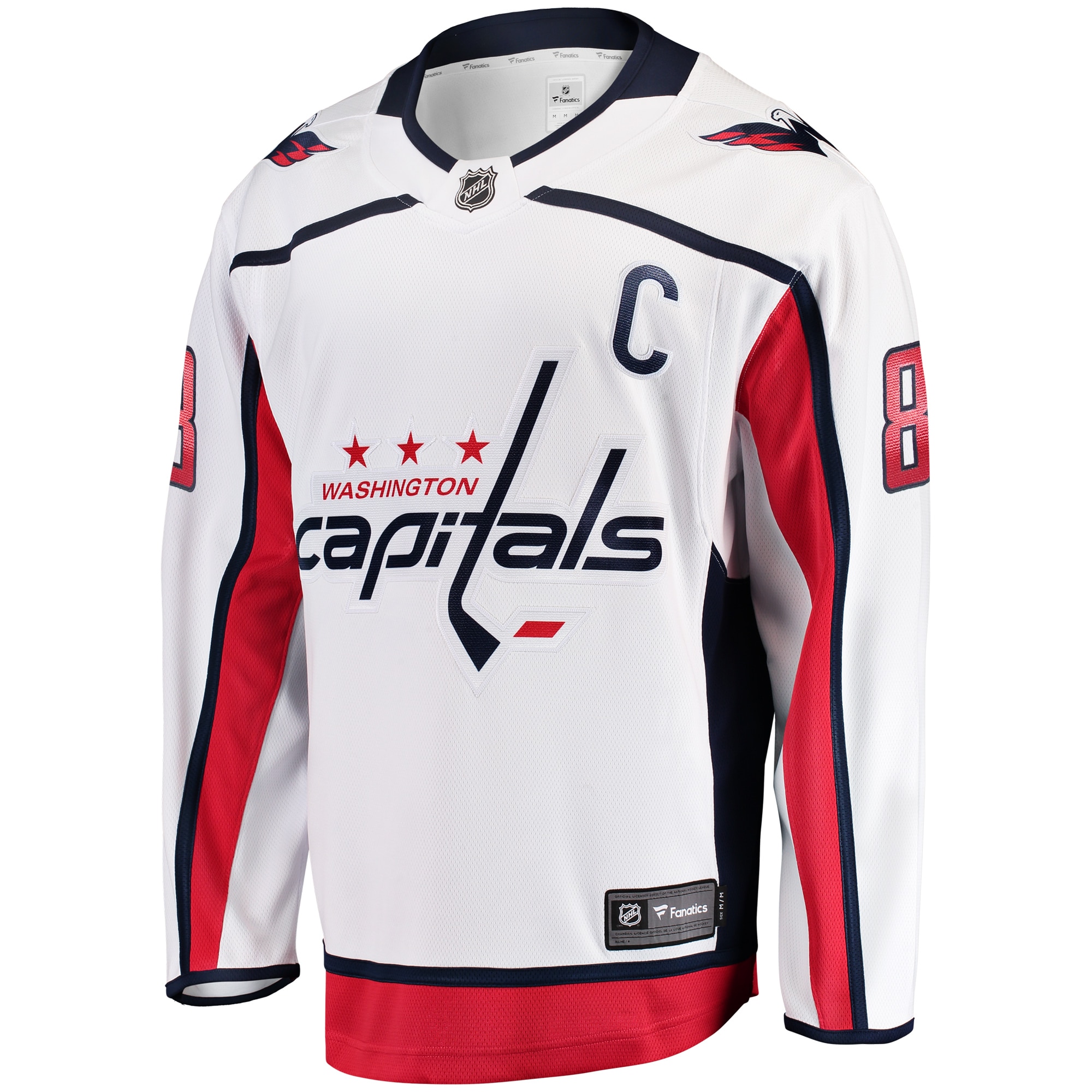 Alexander Ovechkin Washington Capitals Fanatics Branded Breakaway Player Jersey - White - vstockx