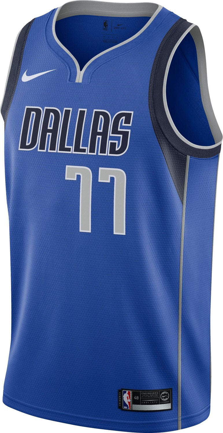 Nike Men's Dallas Mavericks Luka Doncic 77 Icon Edition Swingman Jersey - vstockx