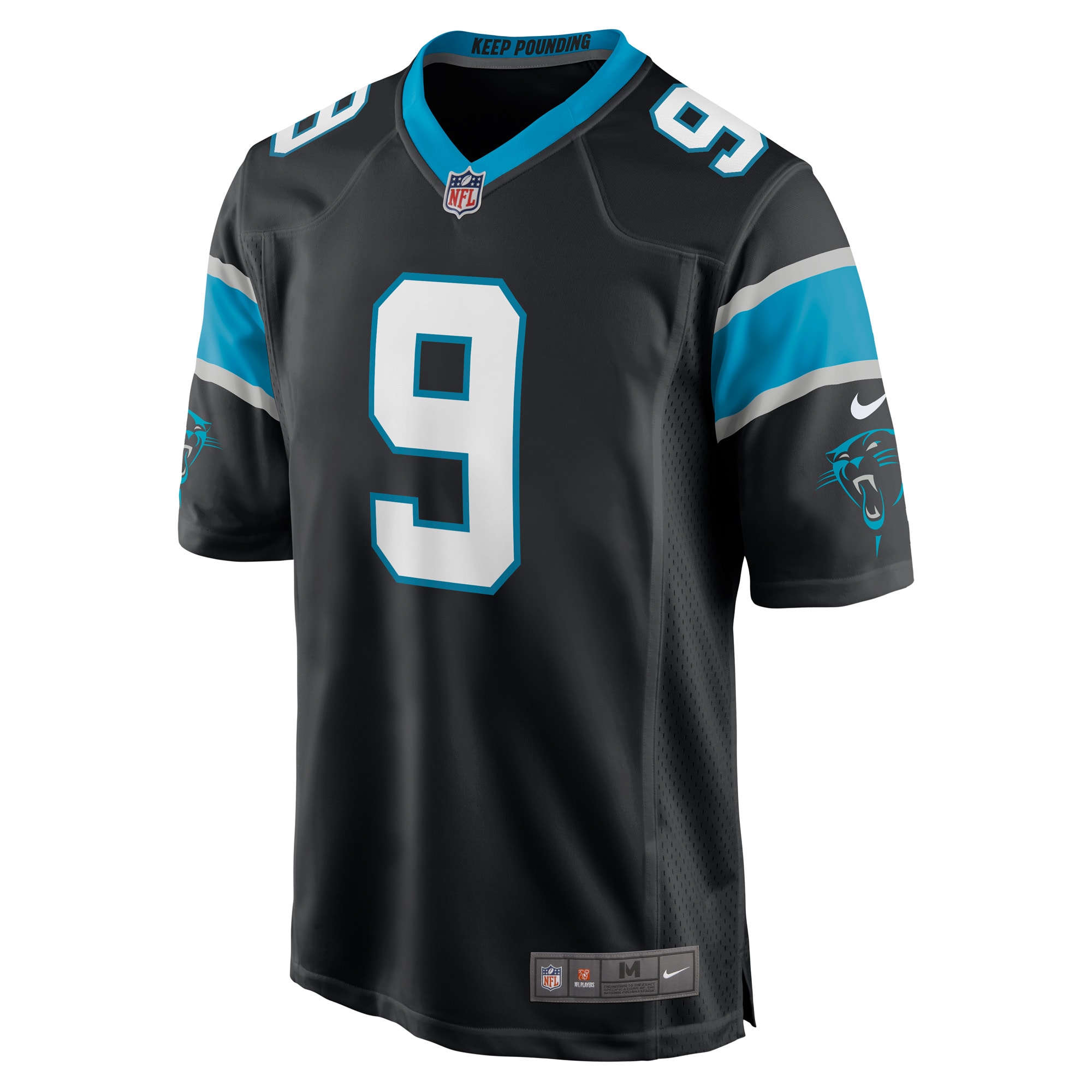 Matt Corral Carolina Panthers Nike Player Game Jersey - Black - vstockx