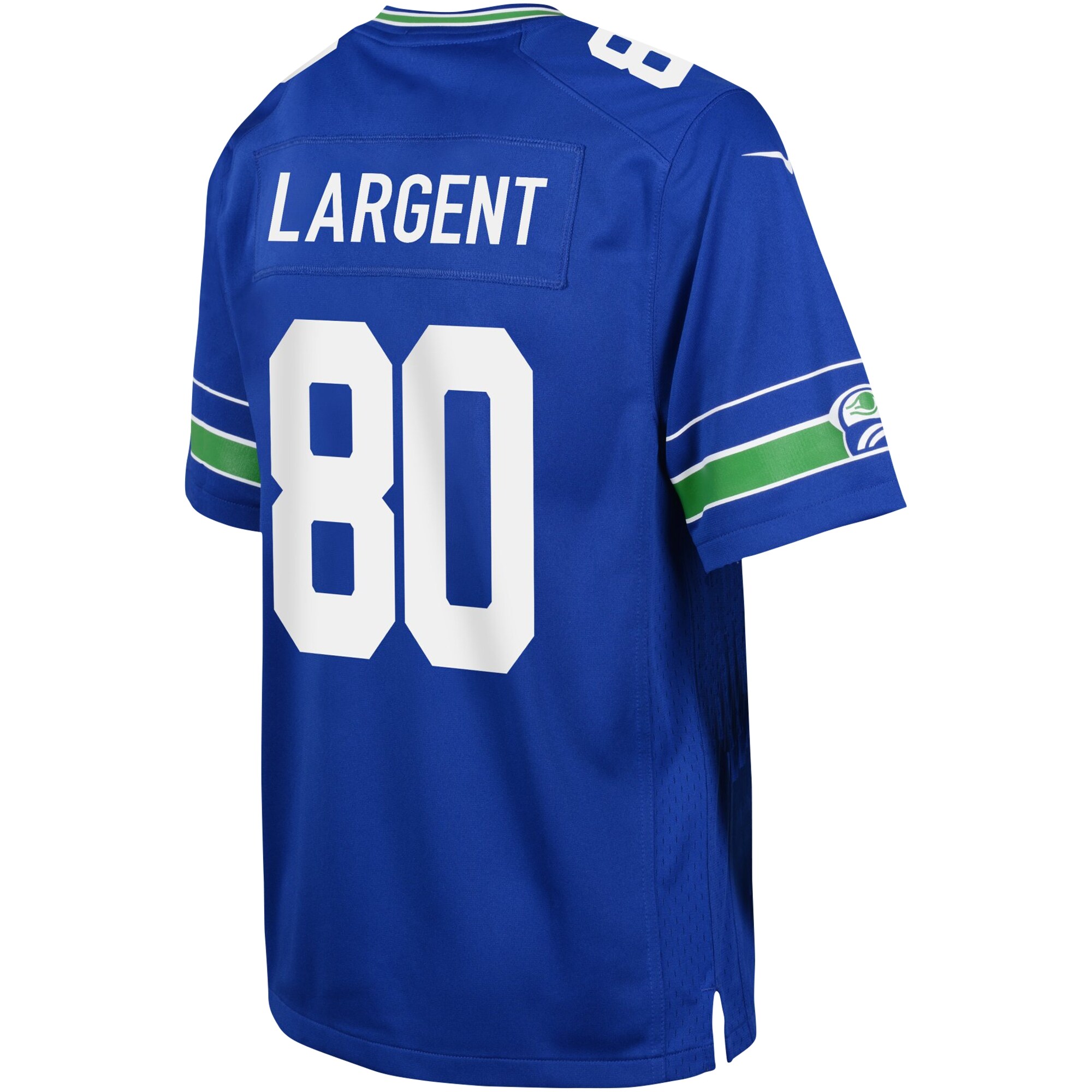Steve Largent Seattle Seahawks Nike Youth Alternate Retired Player Game Jersey - Royal - vstockx