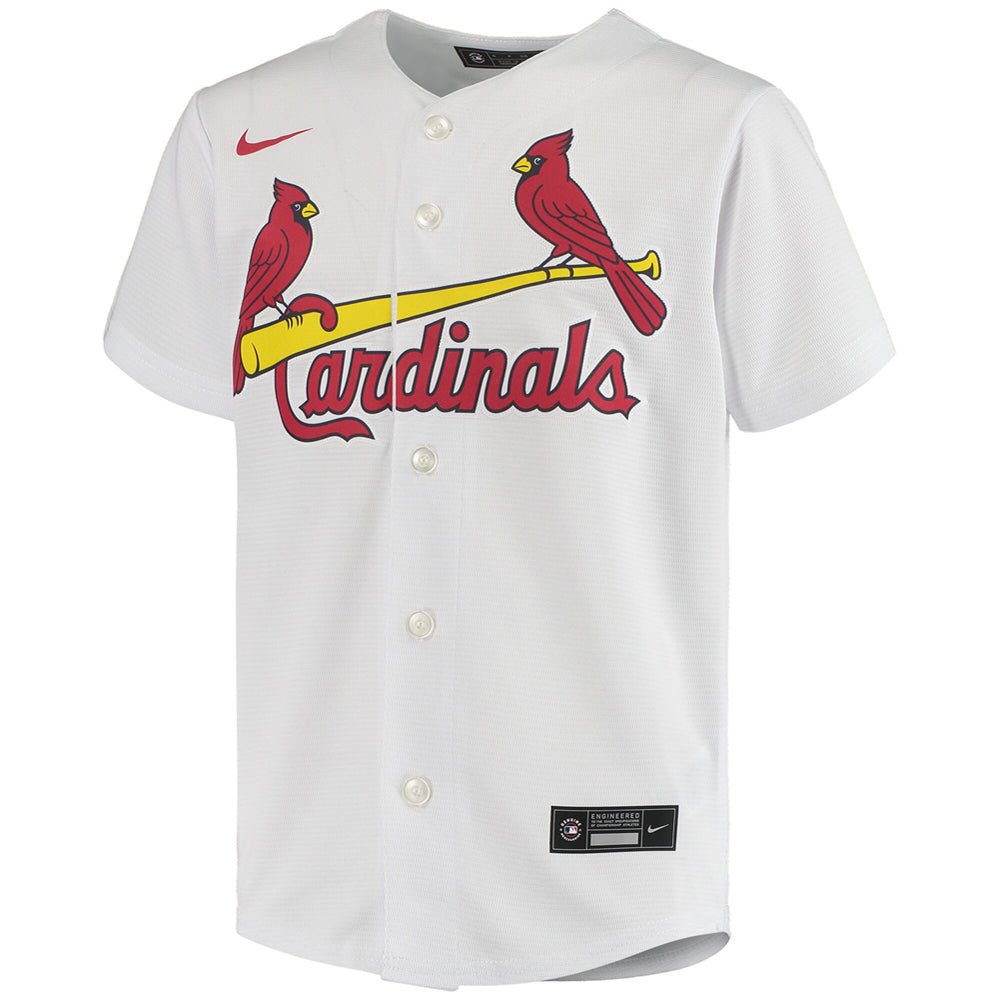 Youth St. Louis Cardinals Nolan Arenado Home Player Jersey - White - vstockx