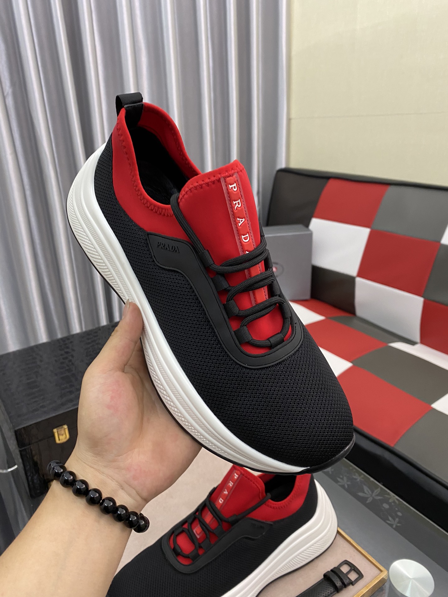 Prada Polyester Sneaker 4 - vstockx