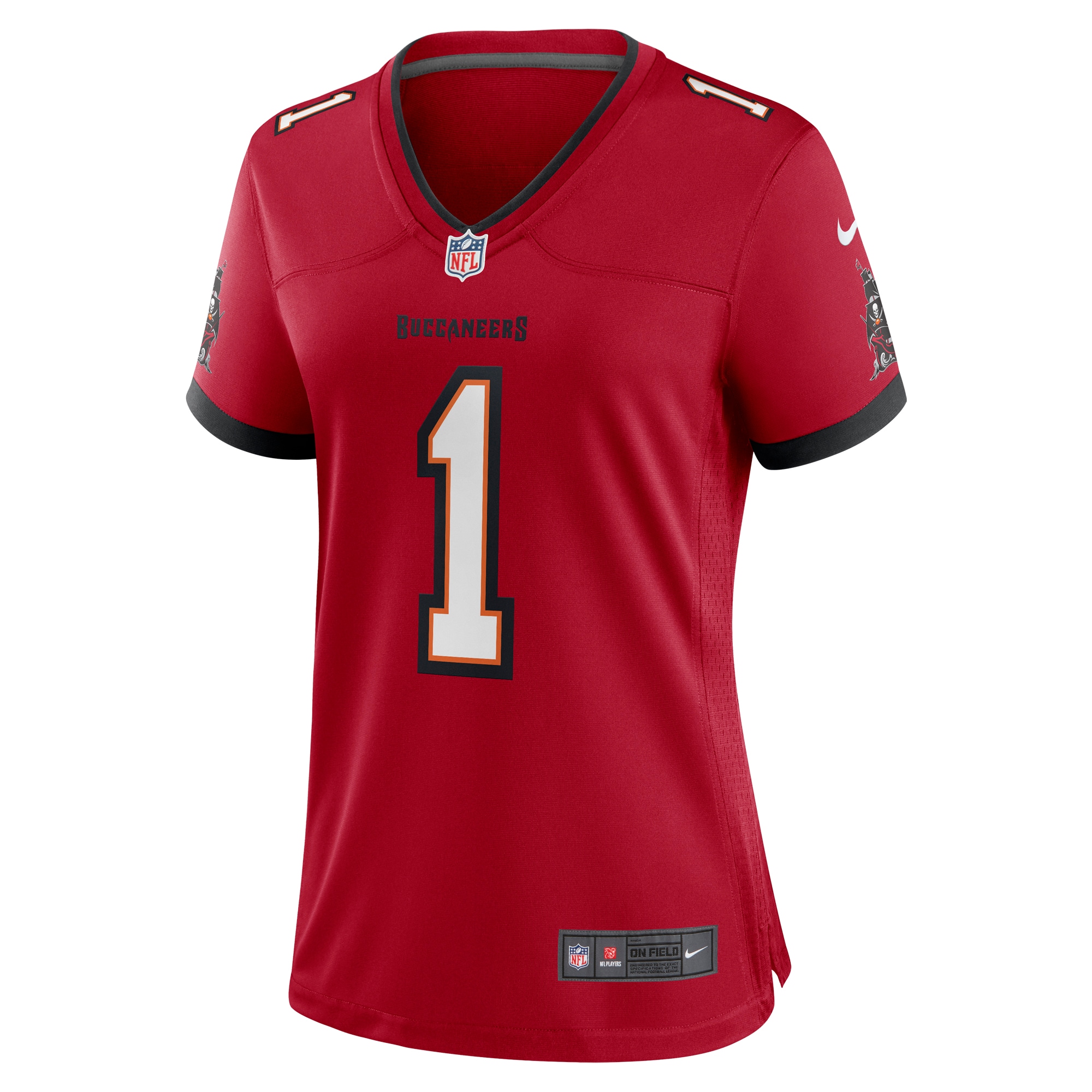 Number 1 Mom Tampa Bay Buccaneers Nike Women's Game Jersey - Red - vstockx